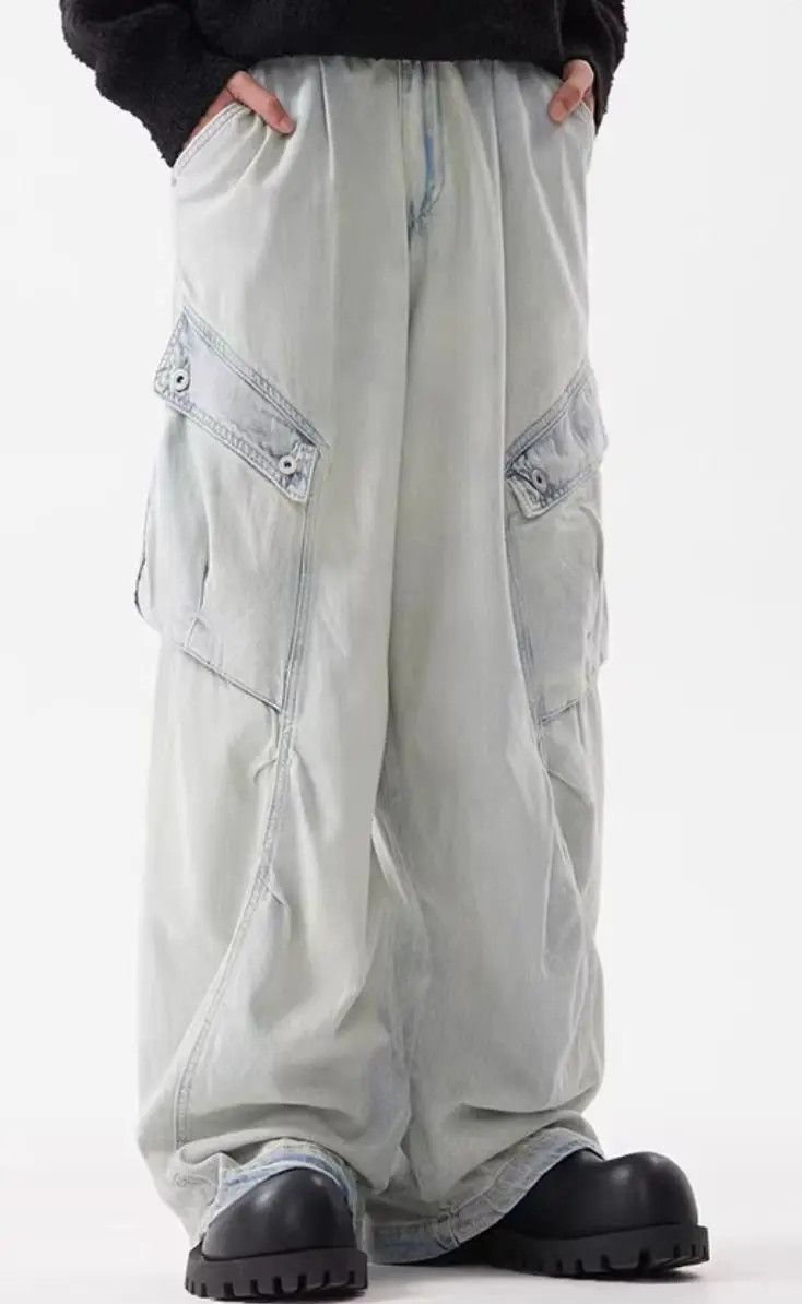 Designer × Japanese Brand Vintage Hip Hop Punk Loose Casual Pants Size US 32 / EU 48 - 1 Thumbnail