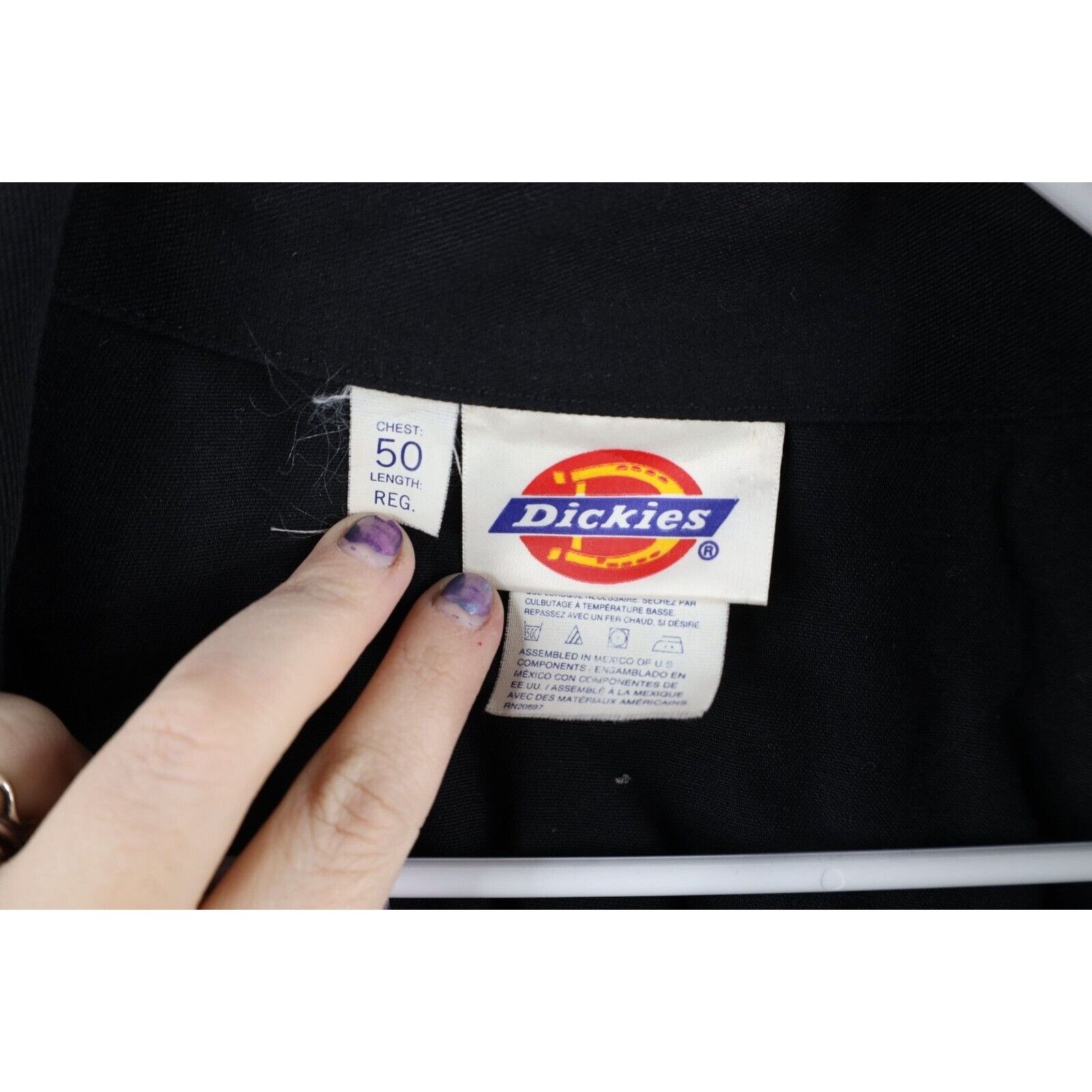 Dickies × Vintage Vintage 90s Dickies Distressed Spell Out Coveralls Bibs Size US XXL / EU 58 / 5 - 12 Thumbnail