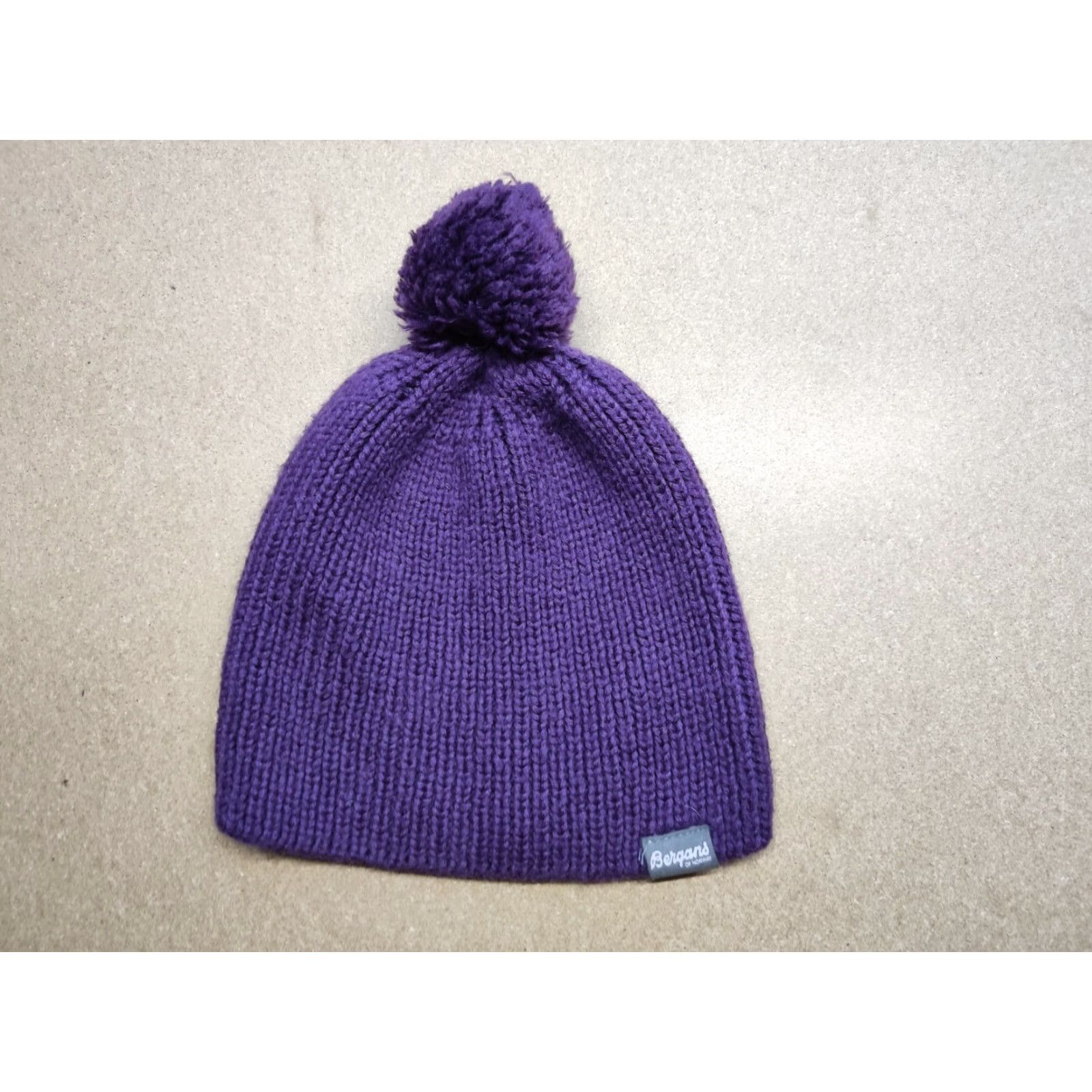 Vintage VINTAGE Bergans of Norway Beanie Hat One Size Purple Thermal Winter Skumring Pom Knit Unisex Adults Mens Womens Boys Girls Size ONE SIZE - 2 Thumbnail