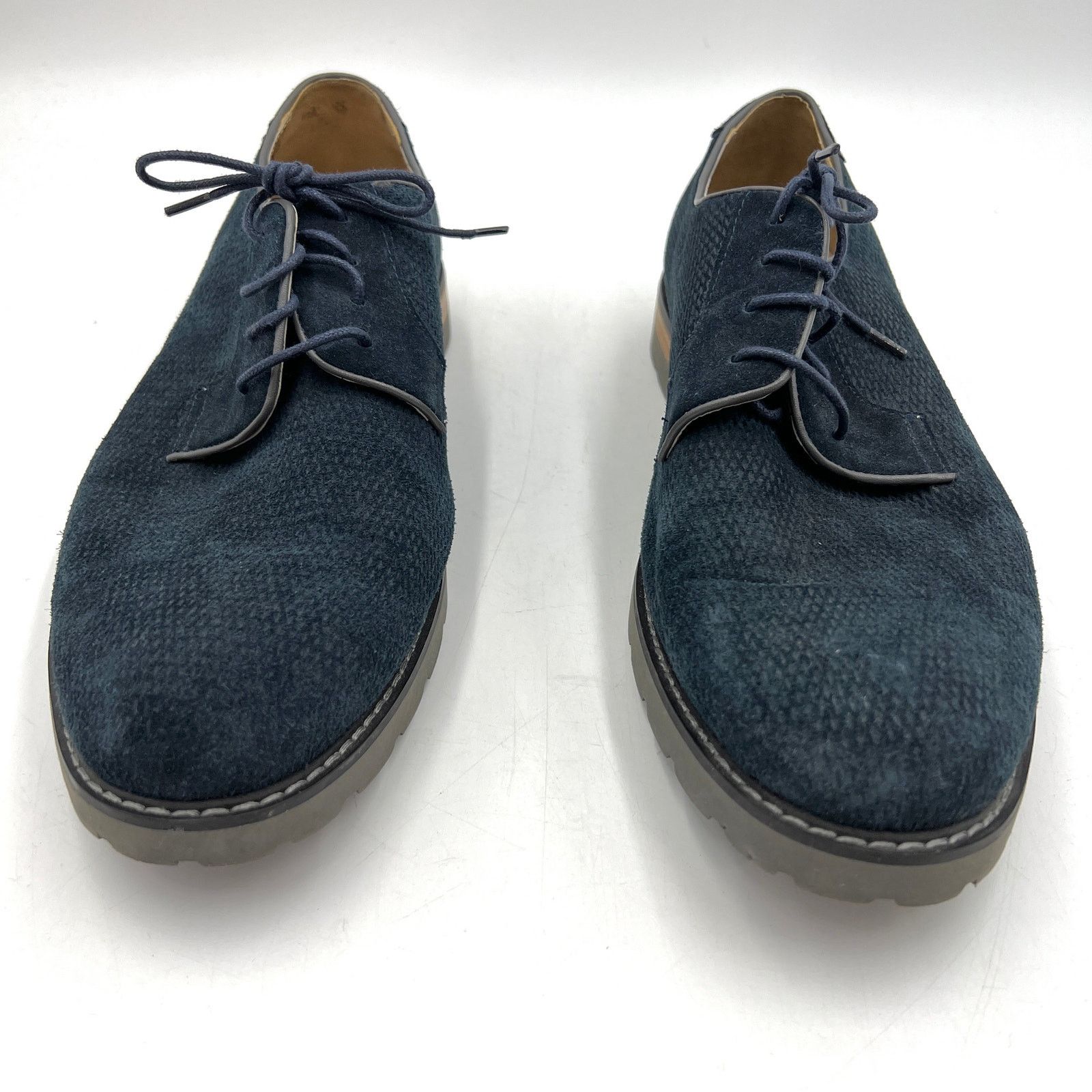 JACHS NY Jachs NY Marty Perforated Suede Oxfords Size US 11 / EU 44 - 7 Thumbnail