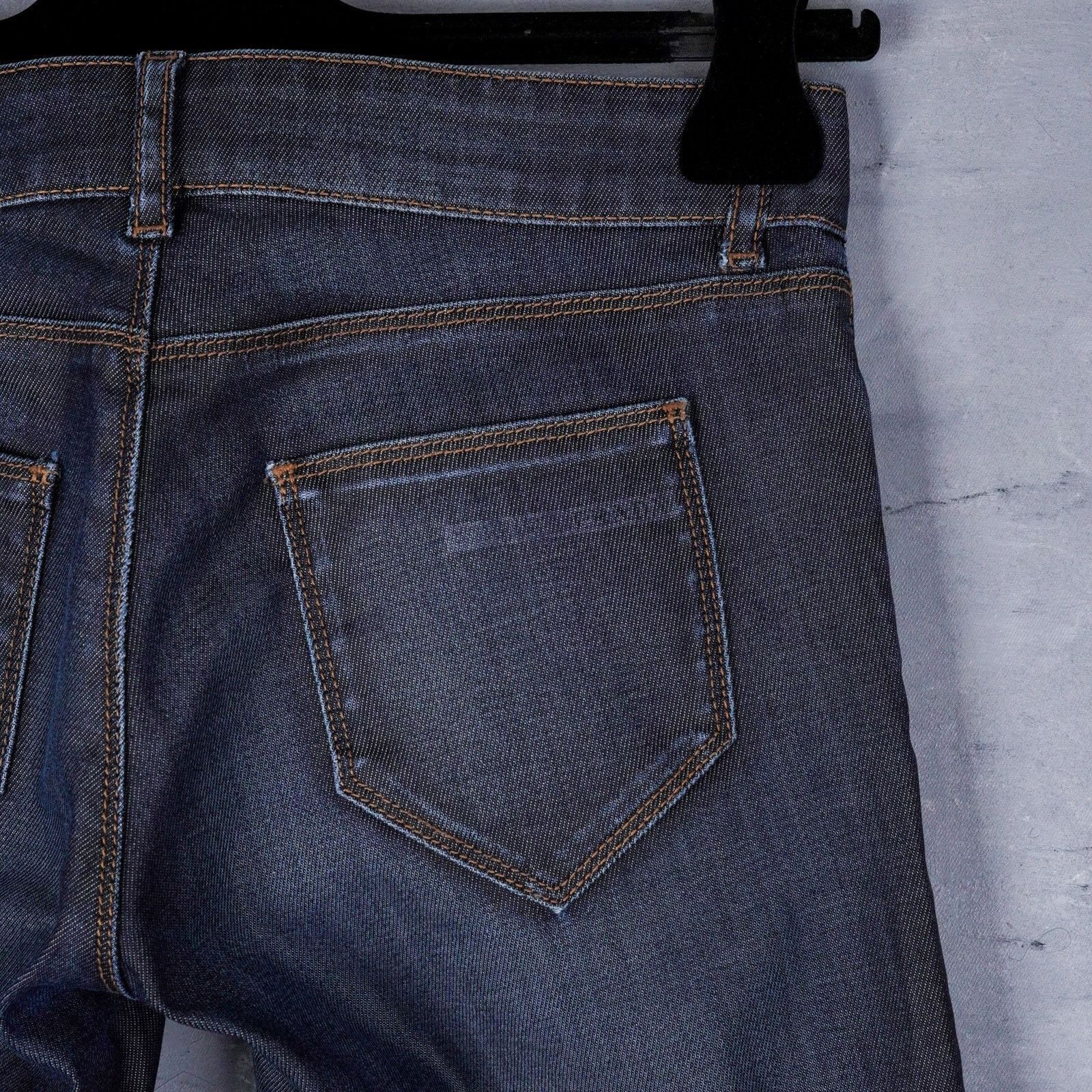 Prada Vintage prada raw dark blue womens contour fit pants jeans Size 26" / US 2 / IT 38 - 7 Thumbnail