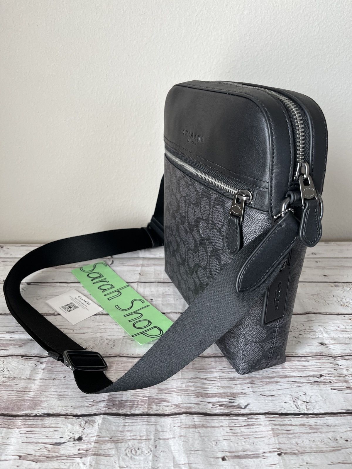 Coach Coach Houston Flight Bag In Signature Size ONE SIZE - 6 Thumbnail