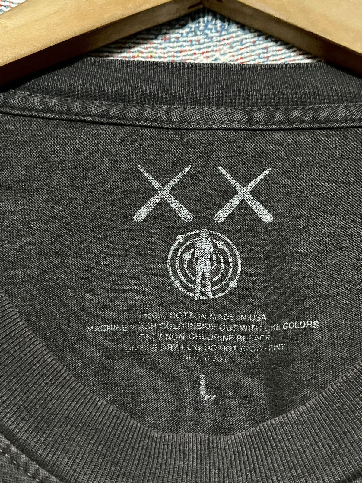 Kaws KAWS For Kid Cudi Moon Oversized / black vintage tee Size US L / EU 52-54 / 3 - 4 Thumbnail
