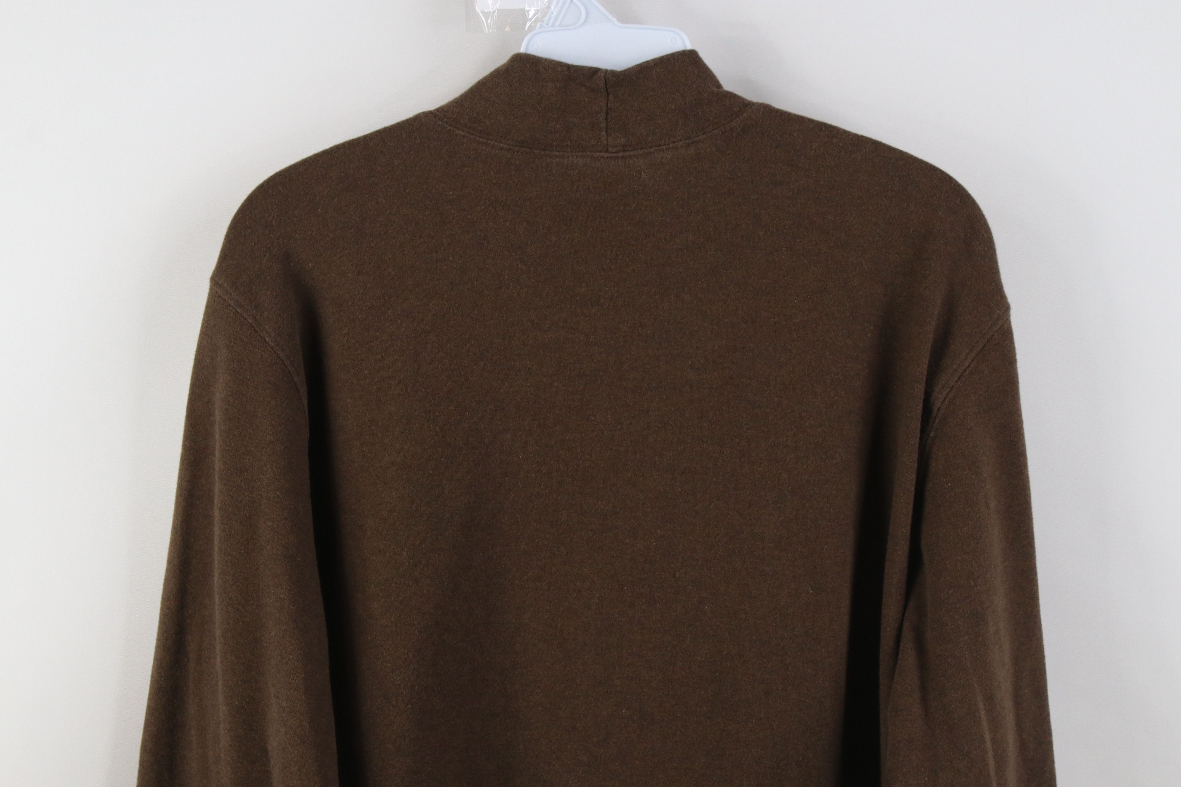 Lands' End Vintage 90s. Y2K Lands End Mock Neck Long Sleeve T-Shirt Size US M / EU 48-50 / 2 - 9 Thumbnail