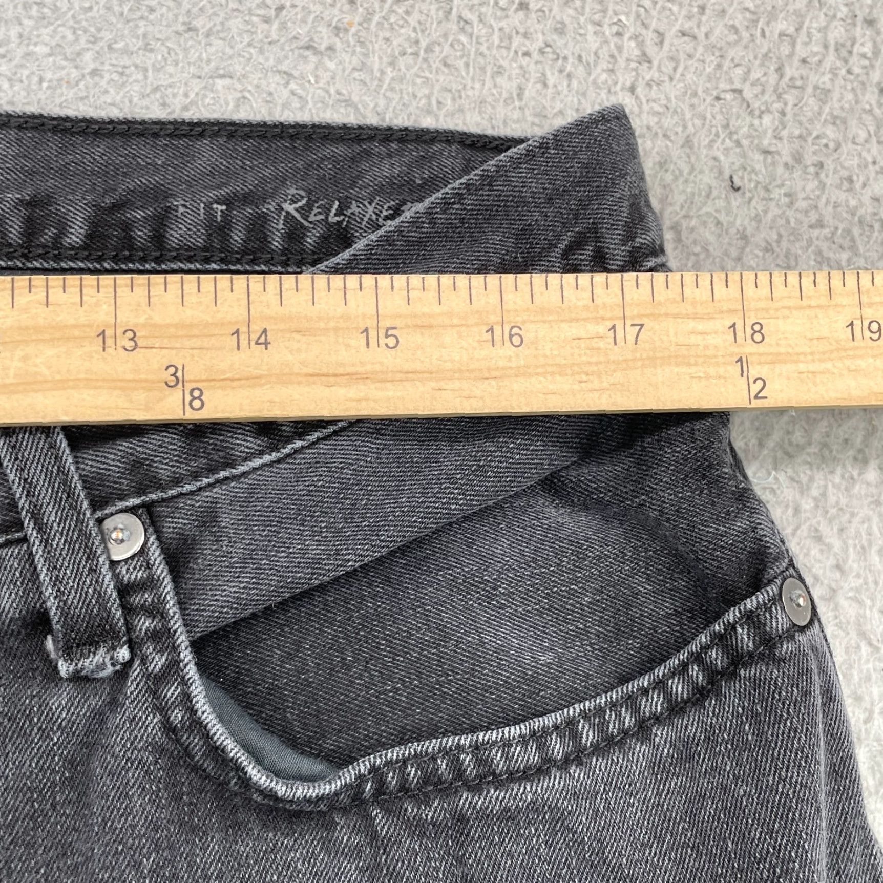 Eddie Bauer Eddie Bauer Jeans Mens 34x30* Black USA Classic Straight 90's Workwear Rodeo Y2K Size US 34 / EU 50 - 3 Thumbnail