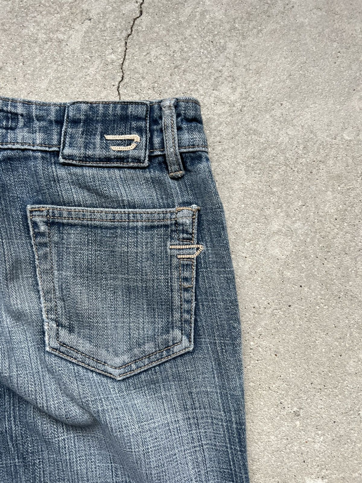Diesel × If Six Was Nine × Le Grande Bleu (L.G.B.) Vintage Diesel Flared jeans ifsixwasnine LGB style hysteric Size 25" / US 0 / IT 36 - 7 Thumbnail