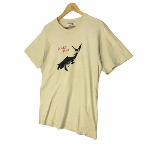 Guess Vtg GUESS JEANS USA Koi Fish Graphic Tee Shirt Asap Size US S / EU 44-46 / 1 - 2 Thumbnail