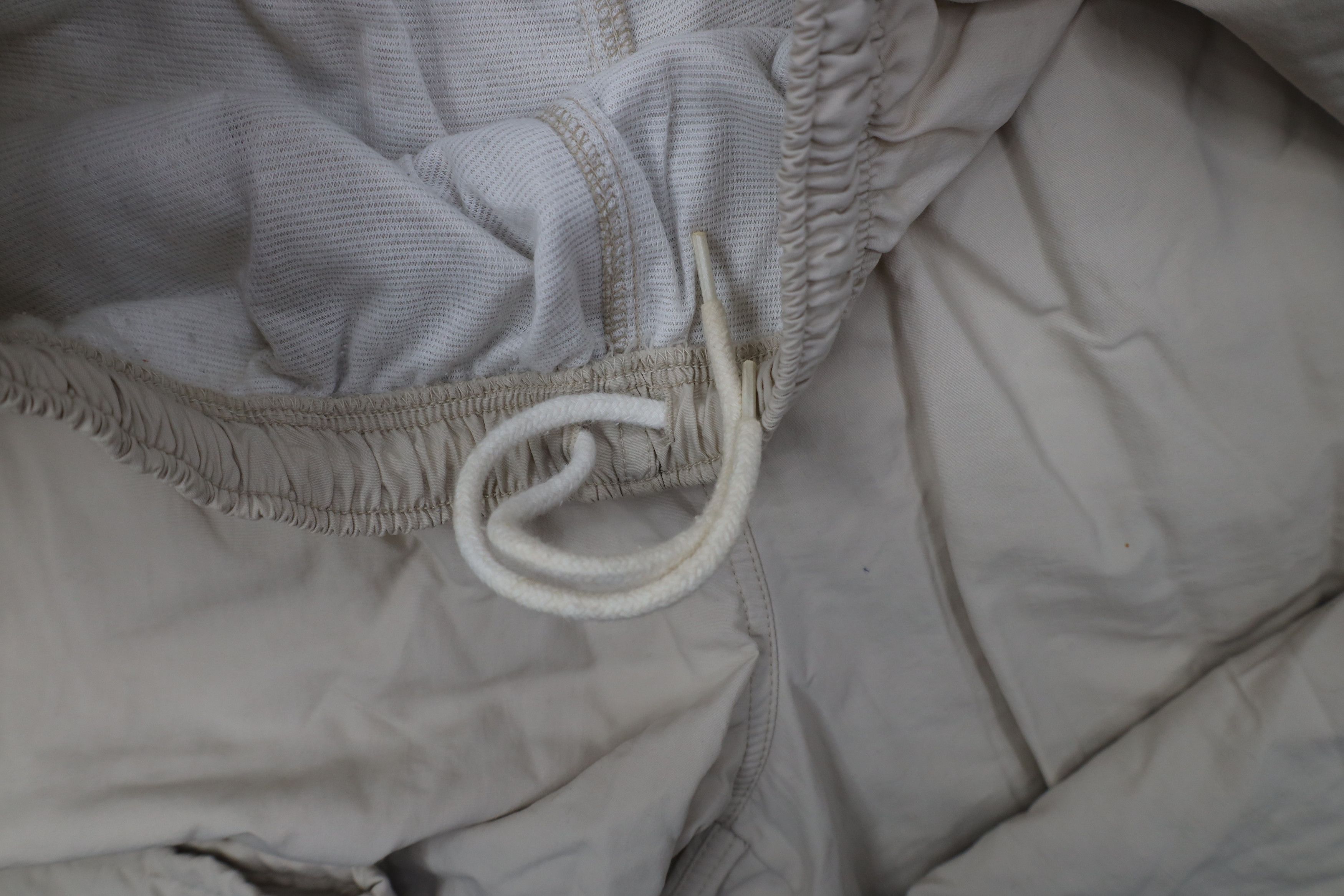 Lands' End Vintage 90s Lands End Lined Windbreaker Pants Beige USA Size 38" / US 16 / IT 52 - 10 Thumbnail
