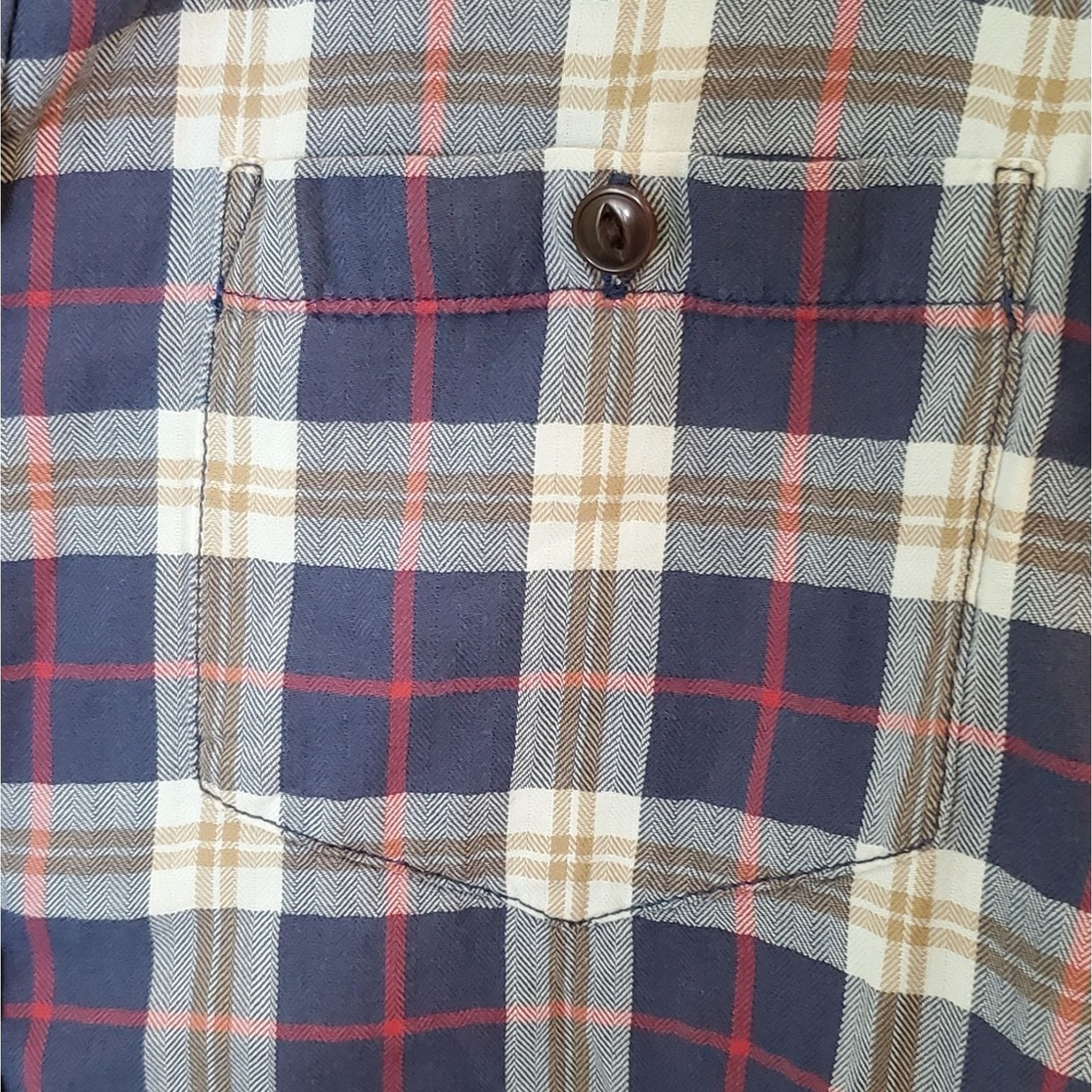 Gap GAP Classic Fit Countryside Plaid Casual Button-Down Shirt Size US M / EU 48-50 / 2 - 6 Thumbnail