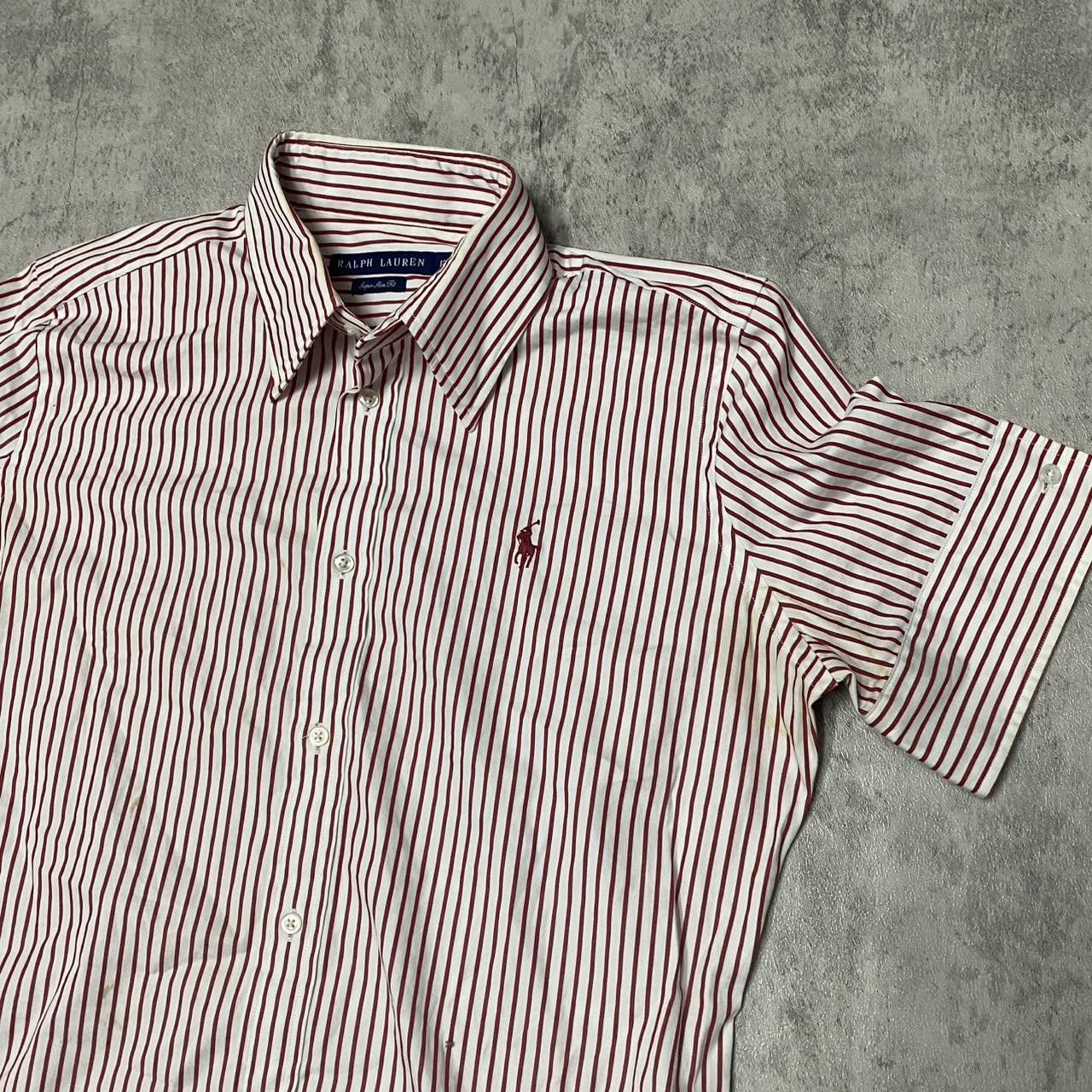 Polo Ralph Lauren Ralph Lauren red and white striped short sleeve Size US S / EU 44-46 / 1 - 2 Thumbnail