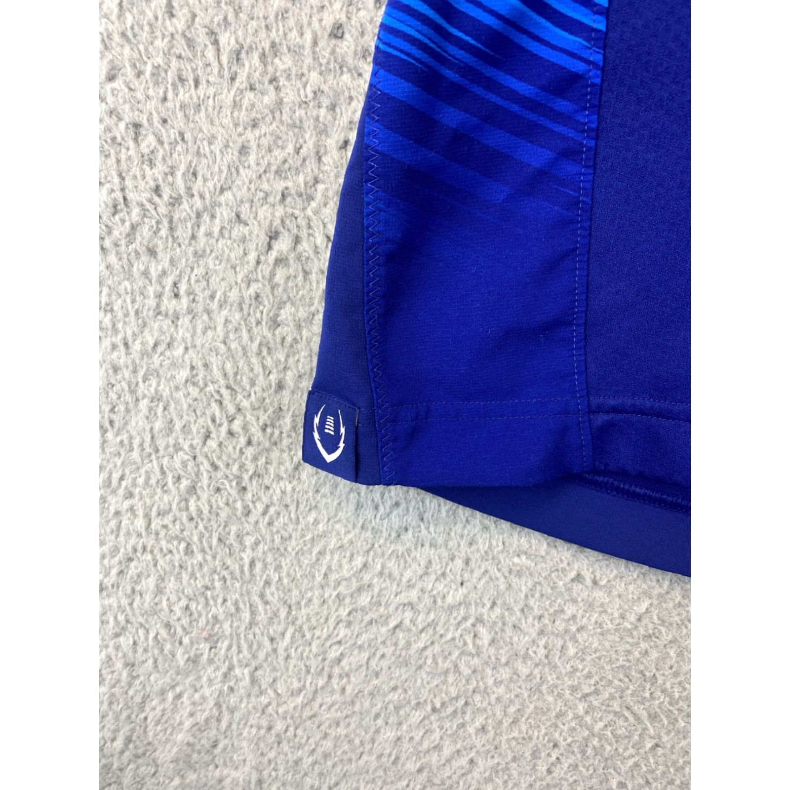 Nike Nike Dri-FIT Football Shorts Men's Large Athletic Blue Pockets 30x11 /85-13 Nike Dri-FIT Size US 33 - 3 Thumbnail