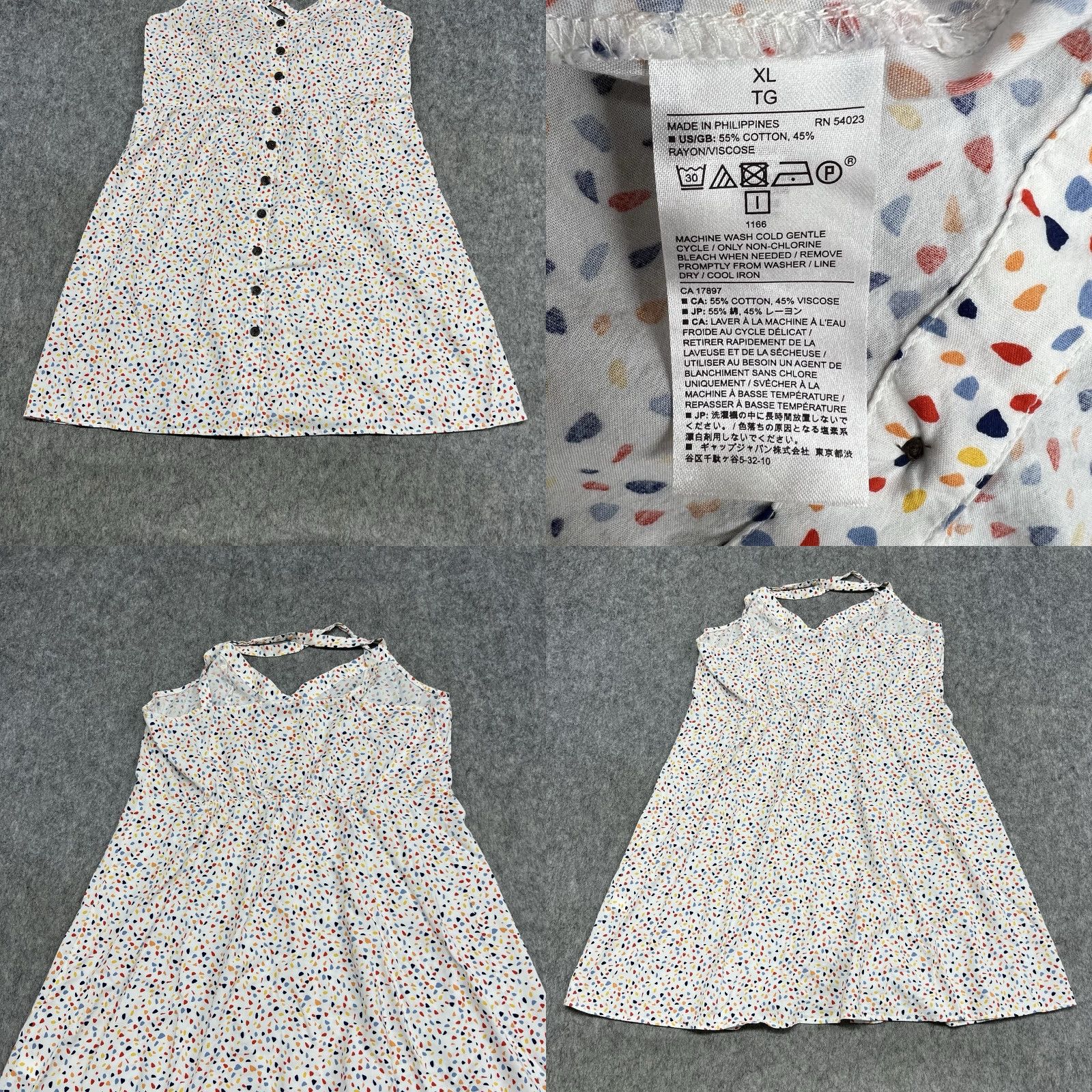 Banana Republic Banana Republic Dress Womens XL Button Front Tank Strappy Summer Casual Sundress Size XL / US 12-14 / IT 48-50 - 8 Thumbnail