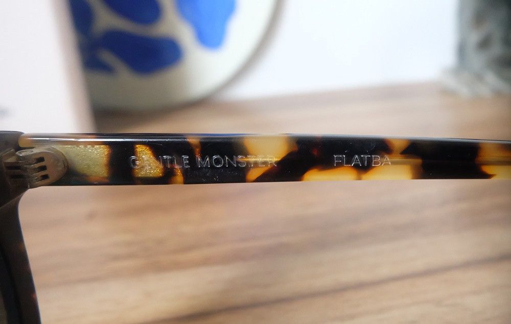 Gentle Monster Gentle Monster "Peter Black" Flatba Sunglasses Size ONE SIZE - 6 Thumbnail