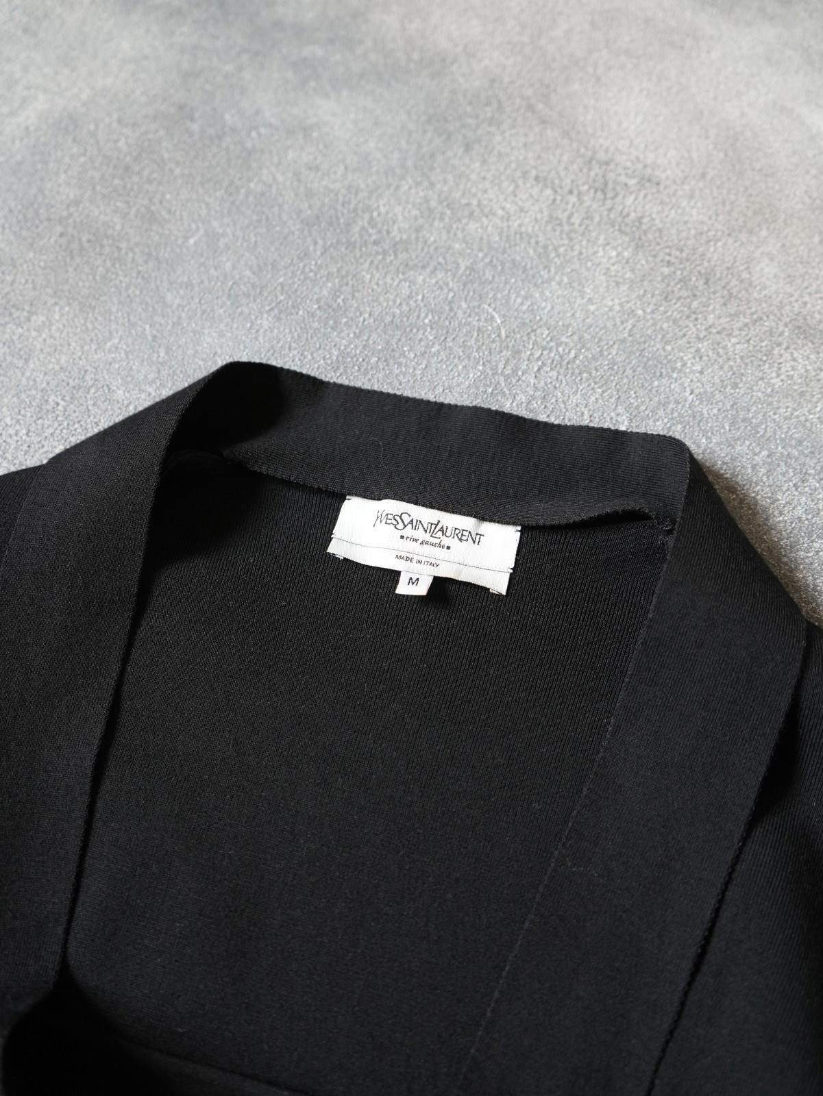 Saint Laurent Paris 2000s Yves Saint Laurent By Tom Ford Tie Cropped Top Size M / US 6-8 / IT 42-44 - 6 Thumbnail