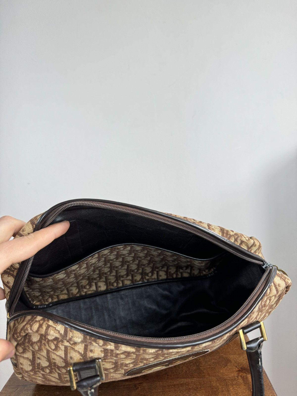 Christian Dior Monsieur × Dior Vintage leather bag Christian Dior monogram original item Size ONE SIZE - 6 Thumbnail