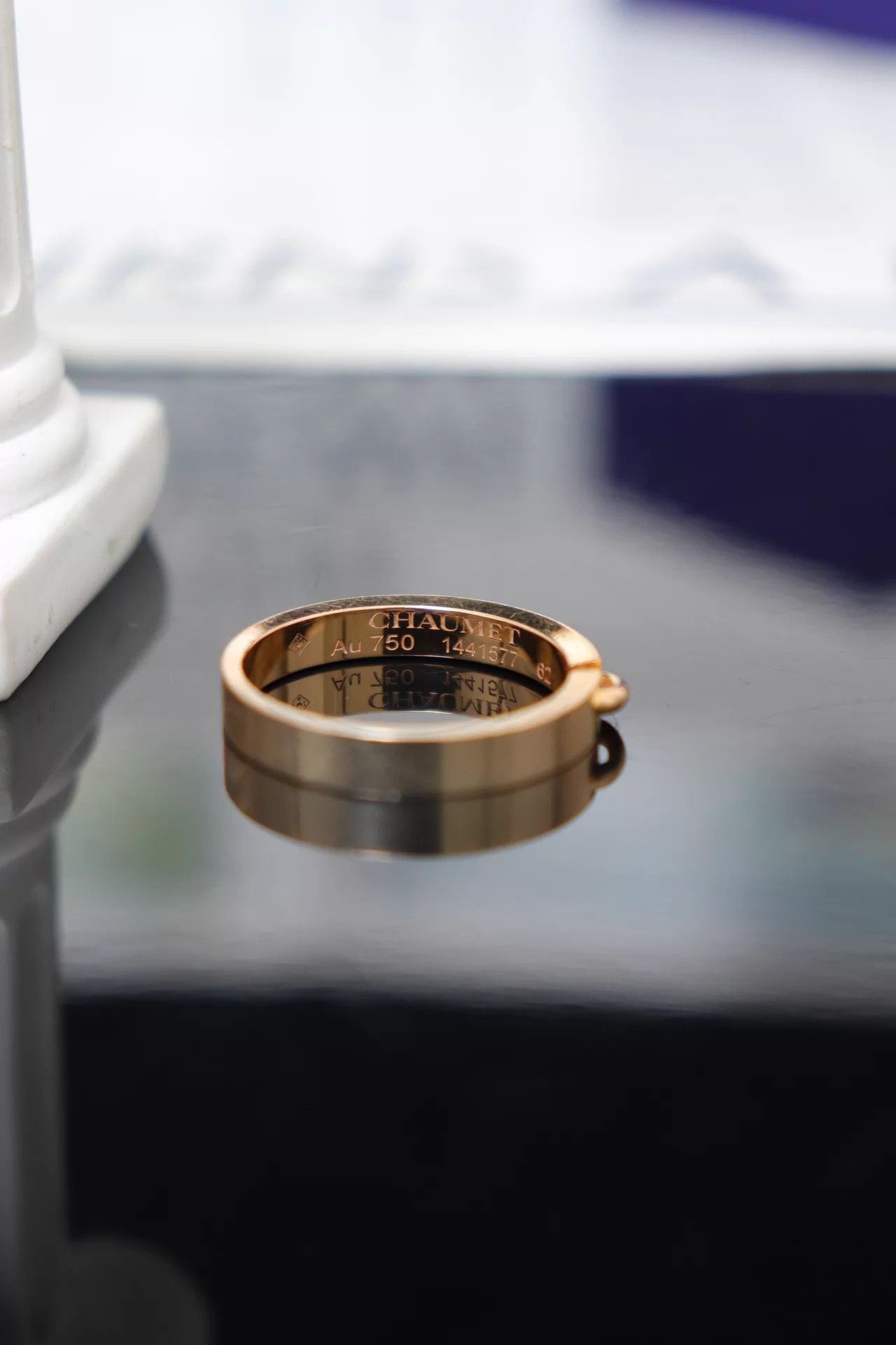 Other Chaumet Liens 18K rose gold size 62 ring with box Size ONE SIZE - 4 Thumbnail