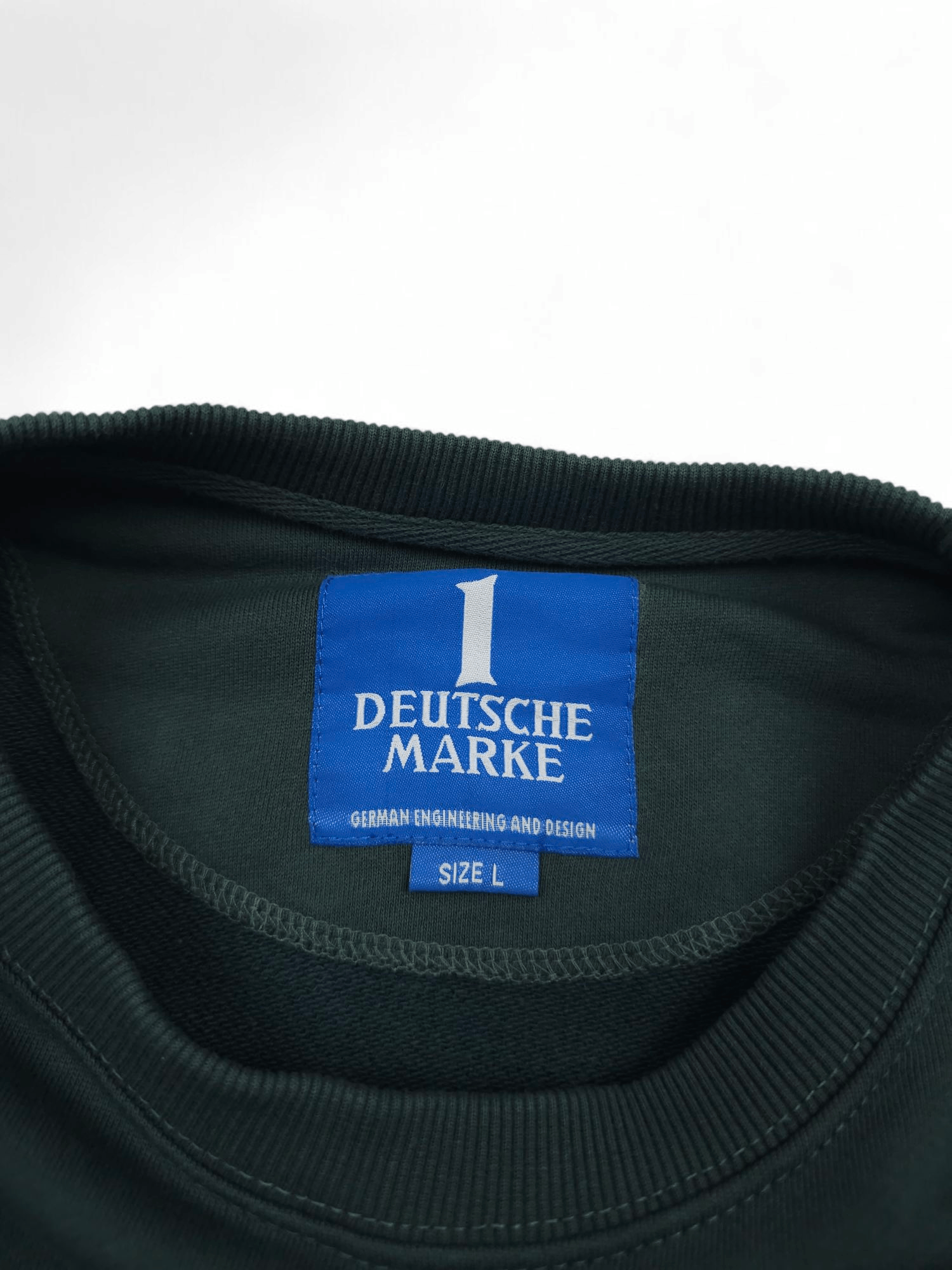 Vintage 💎 Vintage Green Polizei Kanye Vetements Crewneck Sweatshirt Size US L / EU 52-54 / 3 - 5 Thumbnail