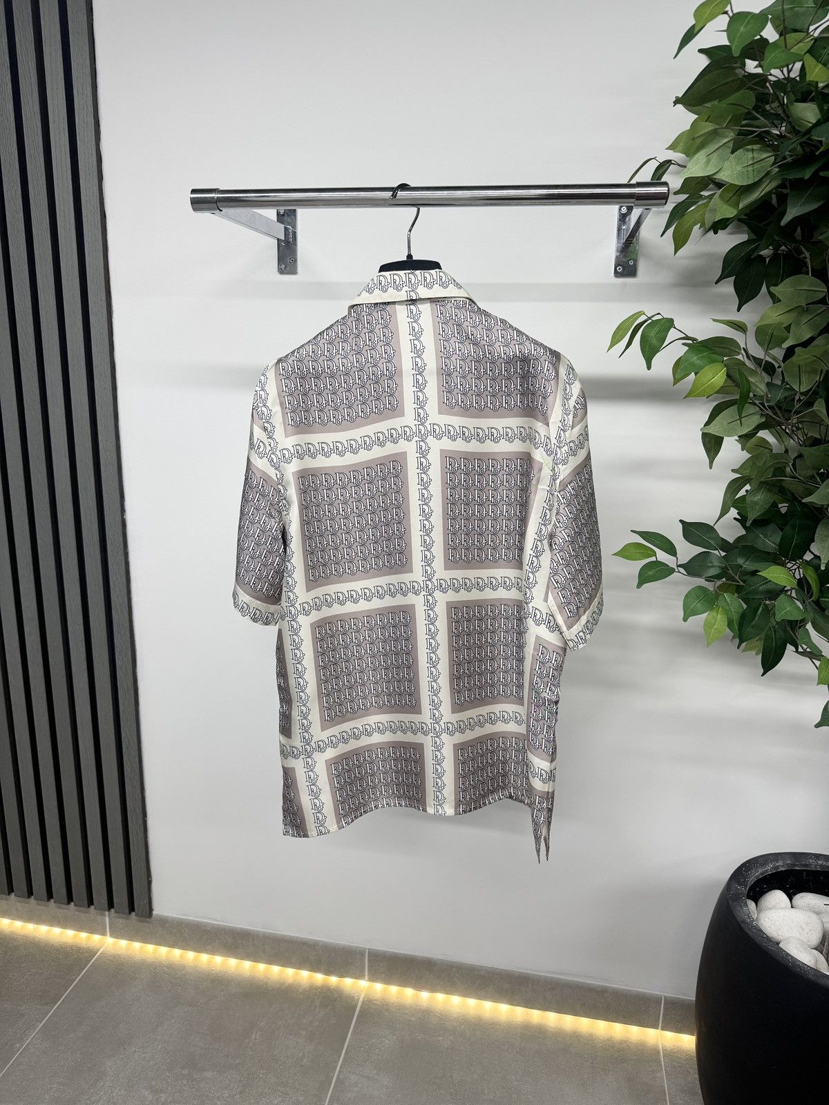 Dior Dior Oblique Pixel Short Sleeve Shirt In Beige RRP £1350 Size US M / EU 48-50 / 2 - 2 Thumbnail
