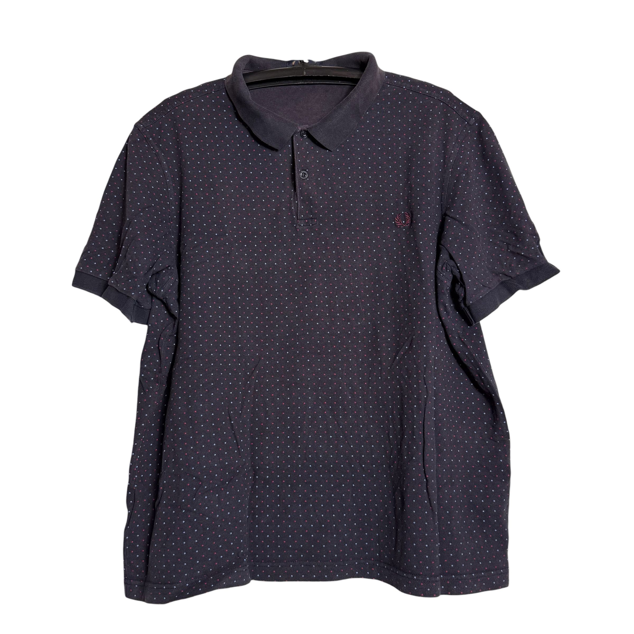 Fred Perry 🔥RARE🔥Vintage Fred Perry Polka Dot Embroidery Logo Polo Size US XXL / EU 58 / 5 - 1 Thumbnail