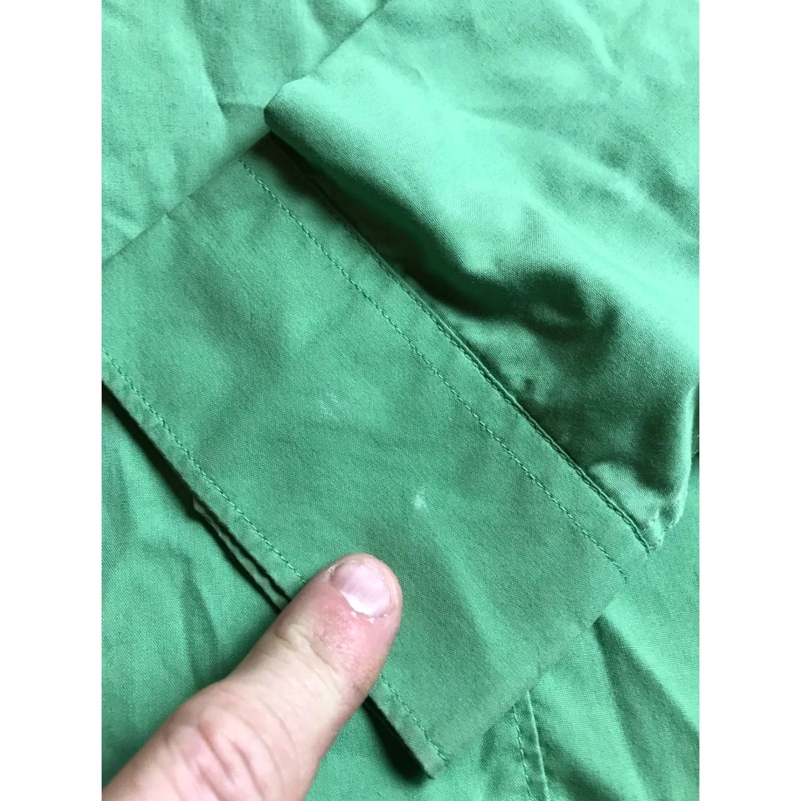H&M H&M Shirt Mens Size Large Green Button Up Long Sleeve Size US L / EU 52-54 / 3 - 5 Thumbnail