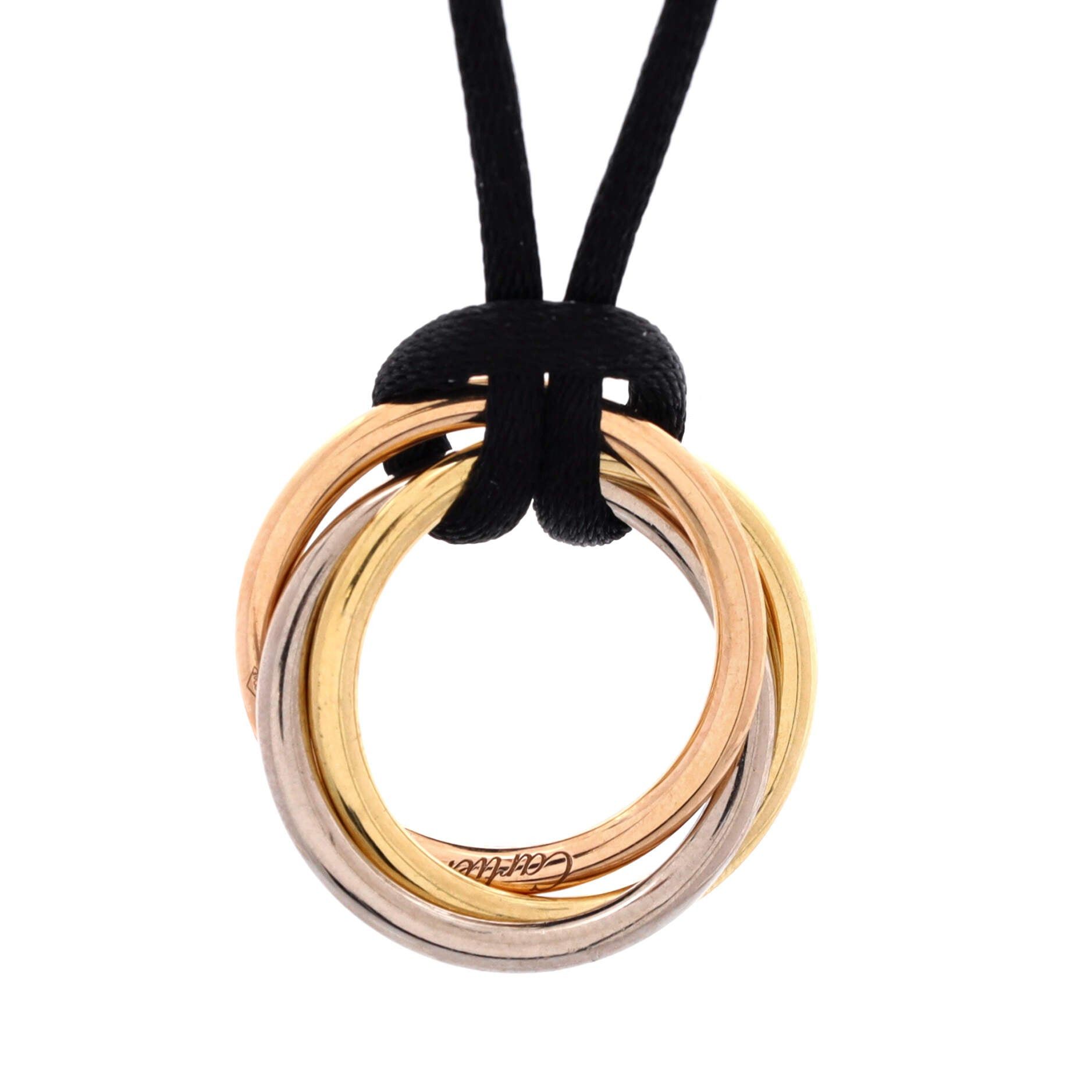 Cartier Trinity on Cord Necklace Size ONE SIZE - 1 Thumbnail