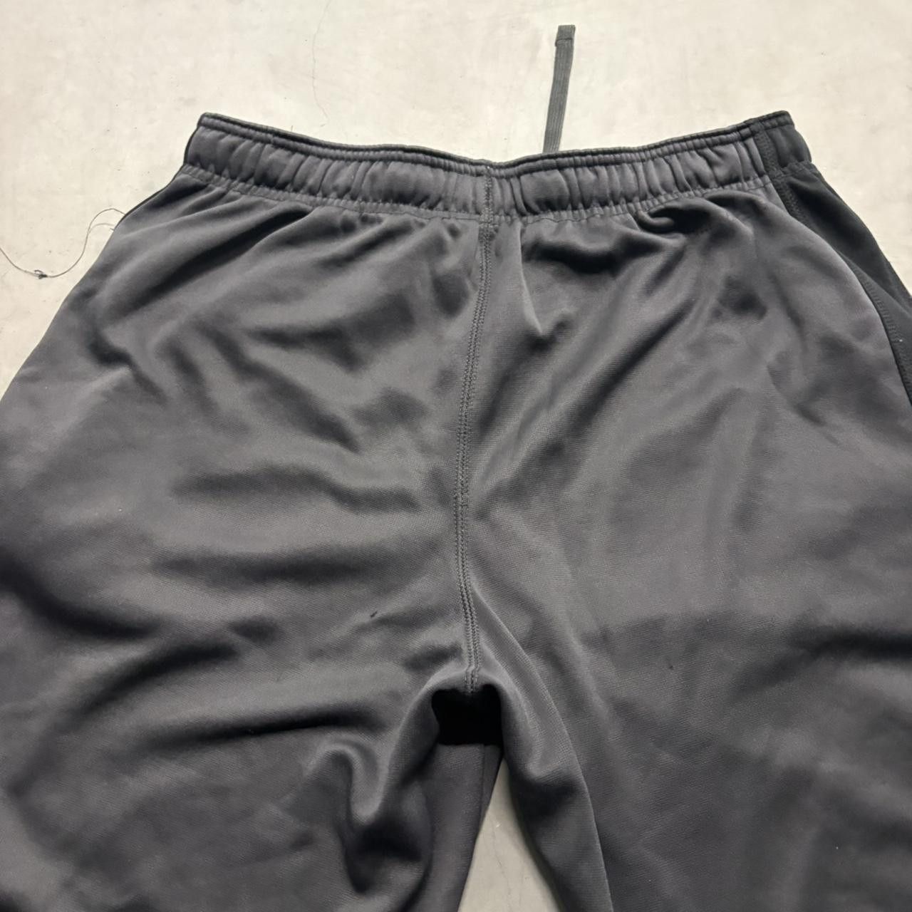 Nike Crazy Vintage Y2K/2000s Baggy Nike Black Striped Swoosh SweatPants! Size US 30 / EU 46 - 7 Thumbnail