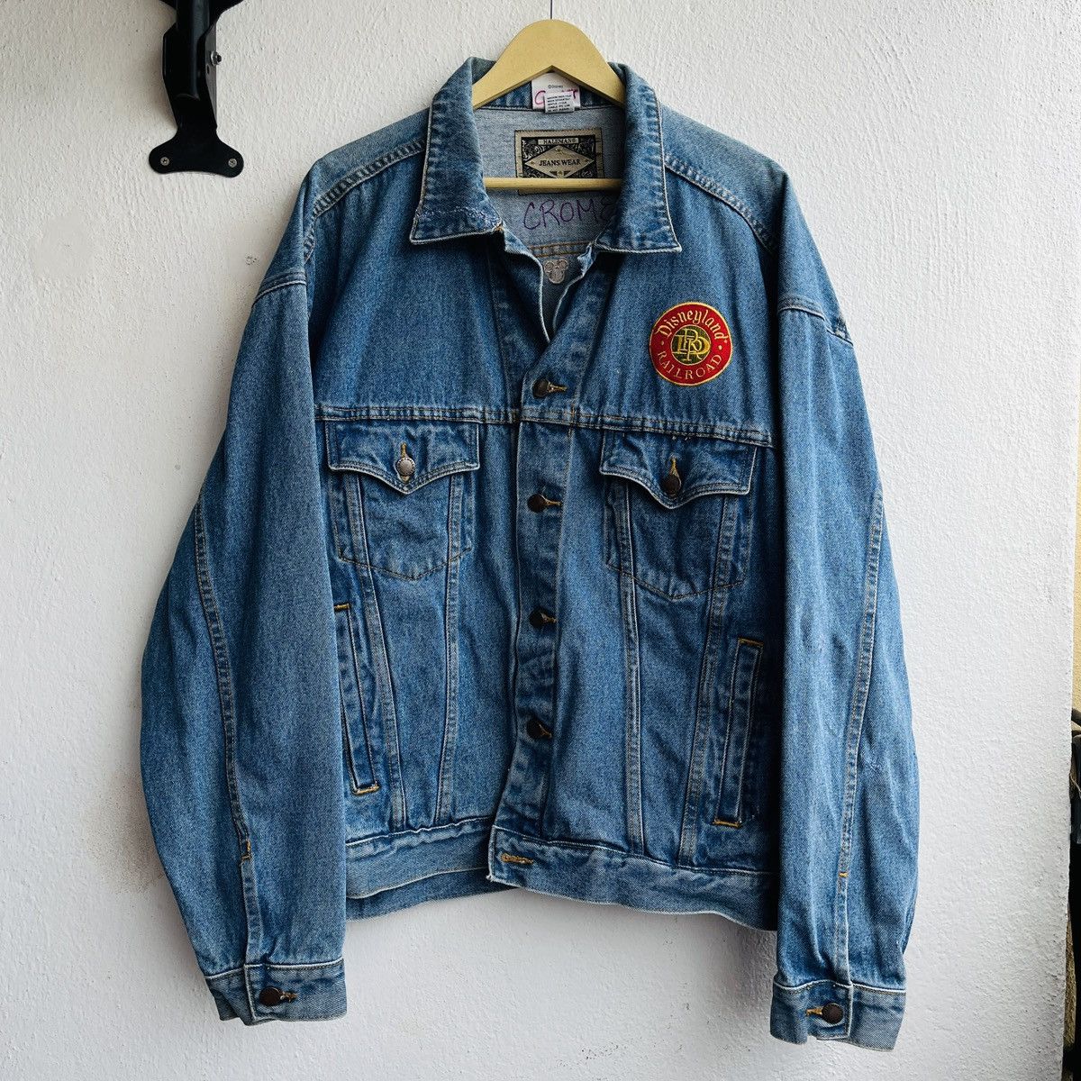 Other Vintage Disneyland Railroad Embroidered Denim Jacket XXL Size US XXL / EU 58 / 5 - 1 Thumbnail