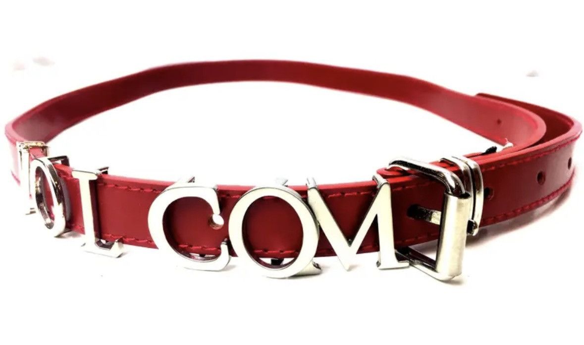 Volcom Y2K Volcom red leather belt Size ONE SIZE - 2 Thumbnail