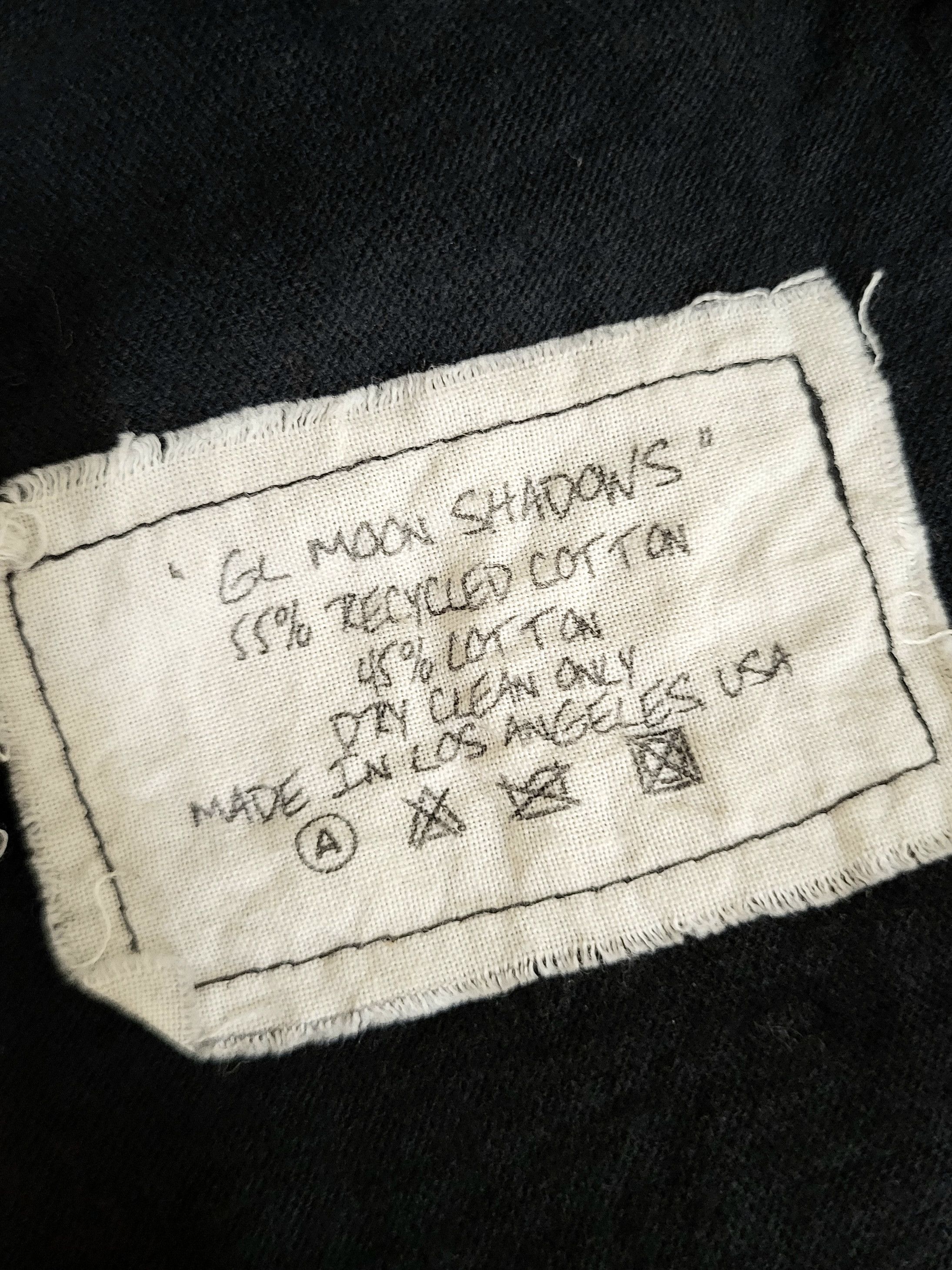 Greg Lauren Blood Moonshadows Recycled Cotton Unisex Tee Size US L / EU 52-54 / 3 - 3 Thumbnail