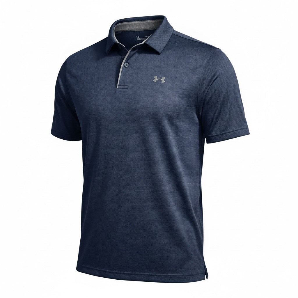 Under Armour Under Armour Men’s HeatGear Polo Shirt – XL – Navy Blue Size US XL / EU 56 / 4 - 2 Thumbnail