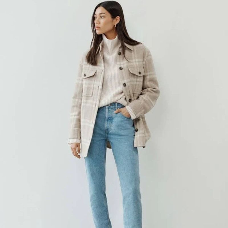 Everlane Everlane Women's Size 26 Crop 90s Cheeky Mom Jeans Size 26" / US 2 / IT 38 - 1 Thumbnail