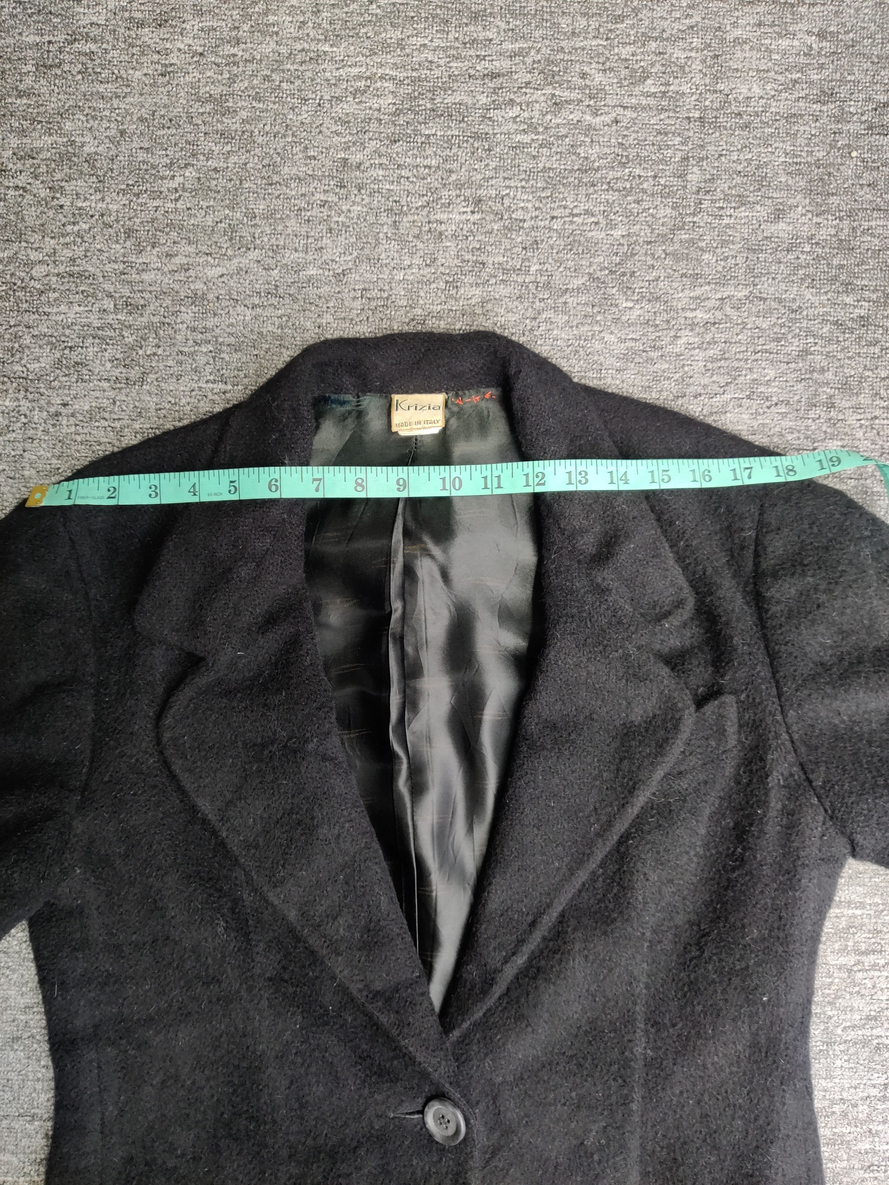Krizia Uomo Vintage Krizia Italy Wool Blazer Coat Jacket Size US M / EU 48-50 / 2 - 15 Thumbnail
