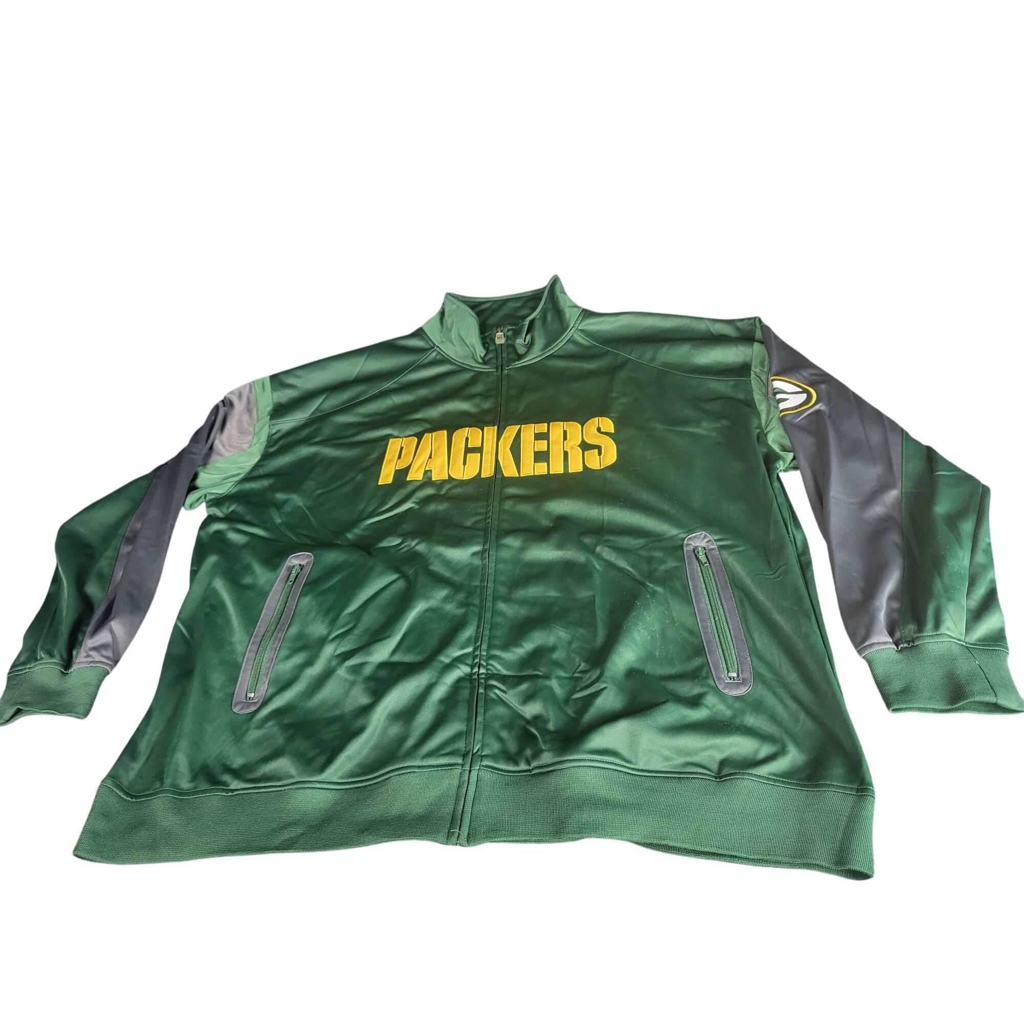 Majestic Green Bay Packers Full Zip Jacket Men Sz 4XL Majestic NFL Au Size US XXL / EU 58 / 5 - 1 Thumbnail