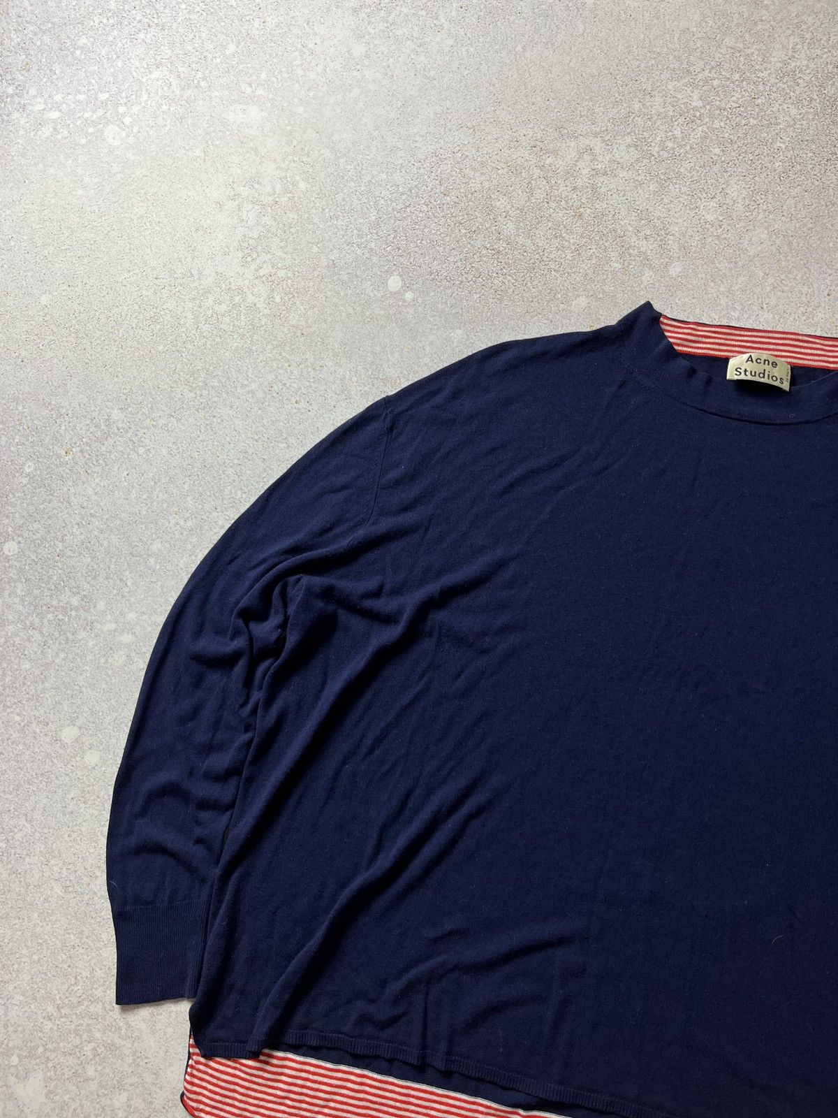 Acne Studios Acne Studios Over Rayon SS14 Oversized Longsleeve Tee Size US L / EU 52-54 / 3 - 3 Thumbnail