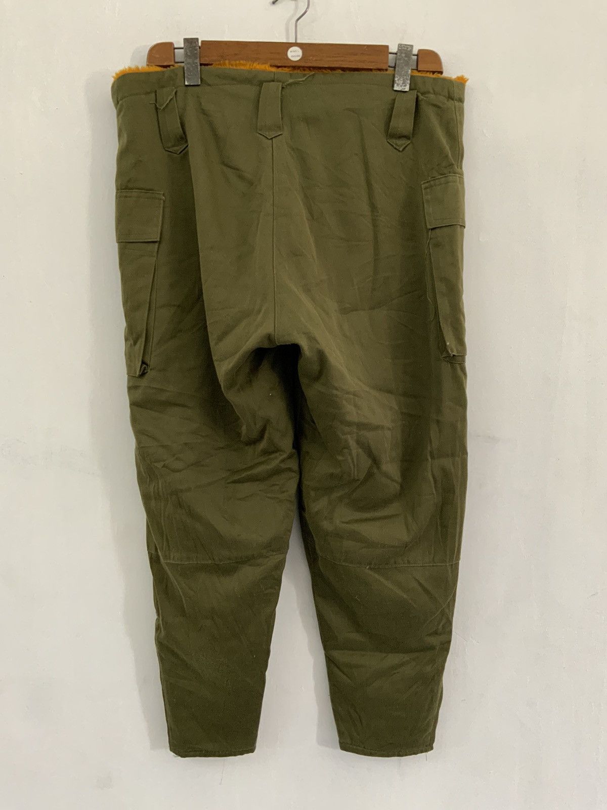 Vintage Cone Japan Made Tactical Utility Faux Fur Pant Size US 38 / EU 54 - 2 Thumbnail