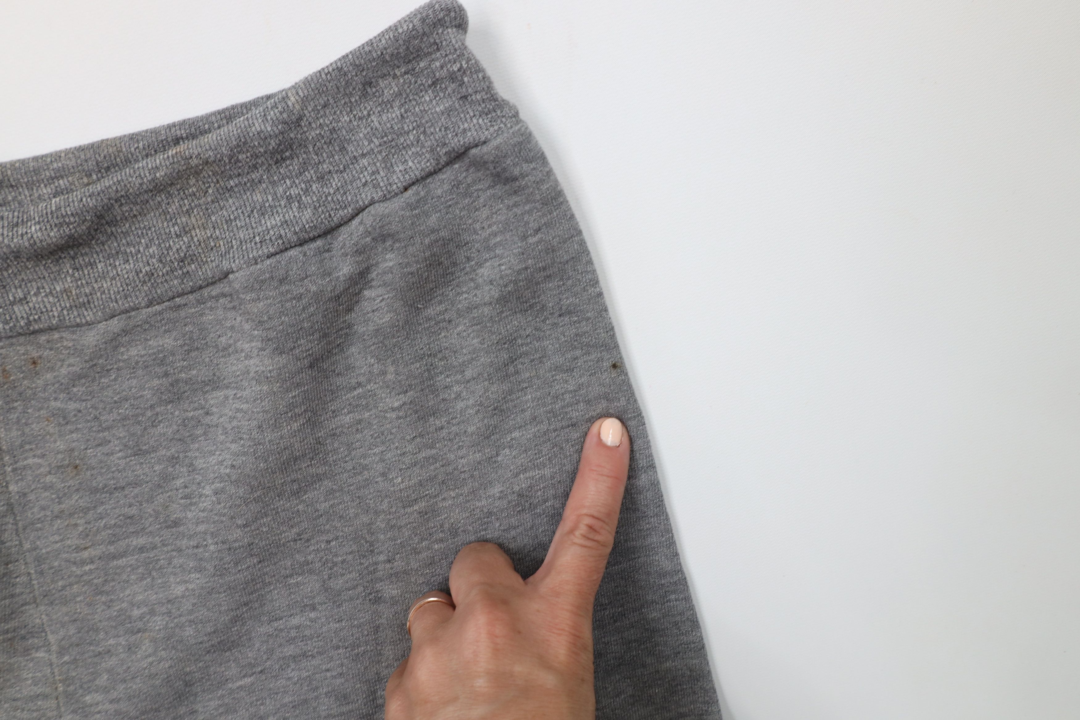 Vintage Vintage 70s Streetwear Triblend Sweatpants Heather Gray USA Size US 36 / EU 52 - 7 Thumbnail