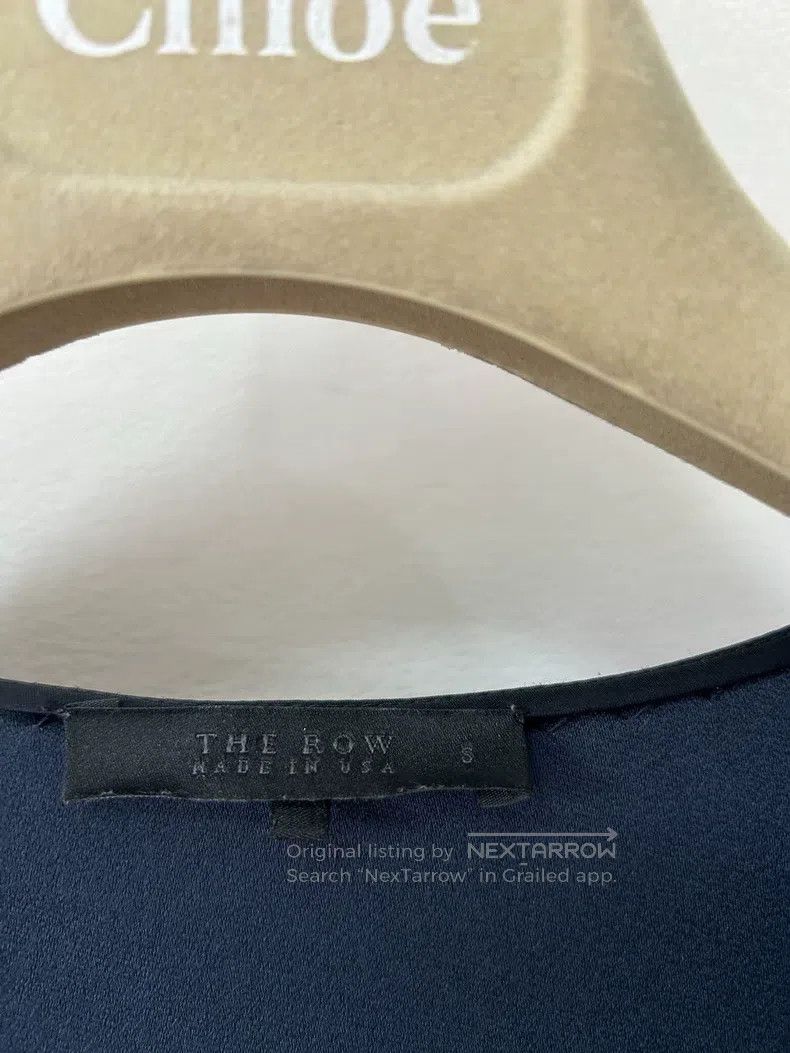 The Row The Row Dark blue minimalist straight dress Size S / US 4 / IT 40 - 4 Thumbnail