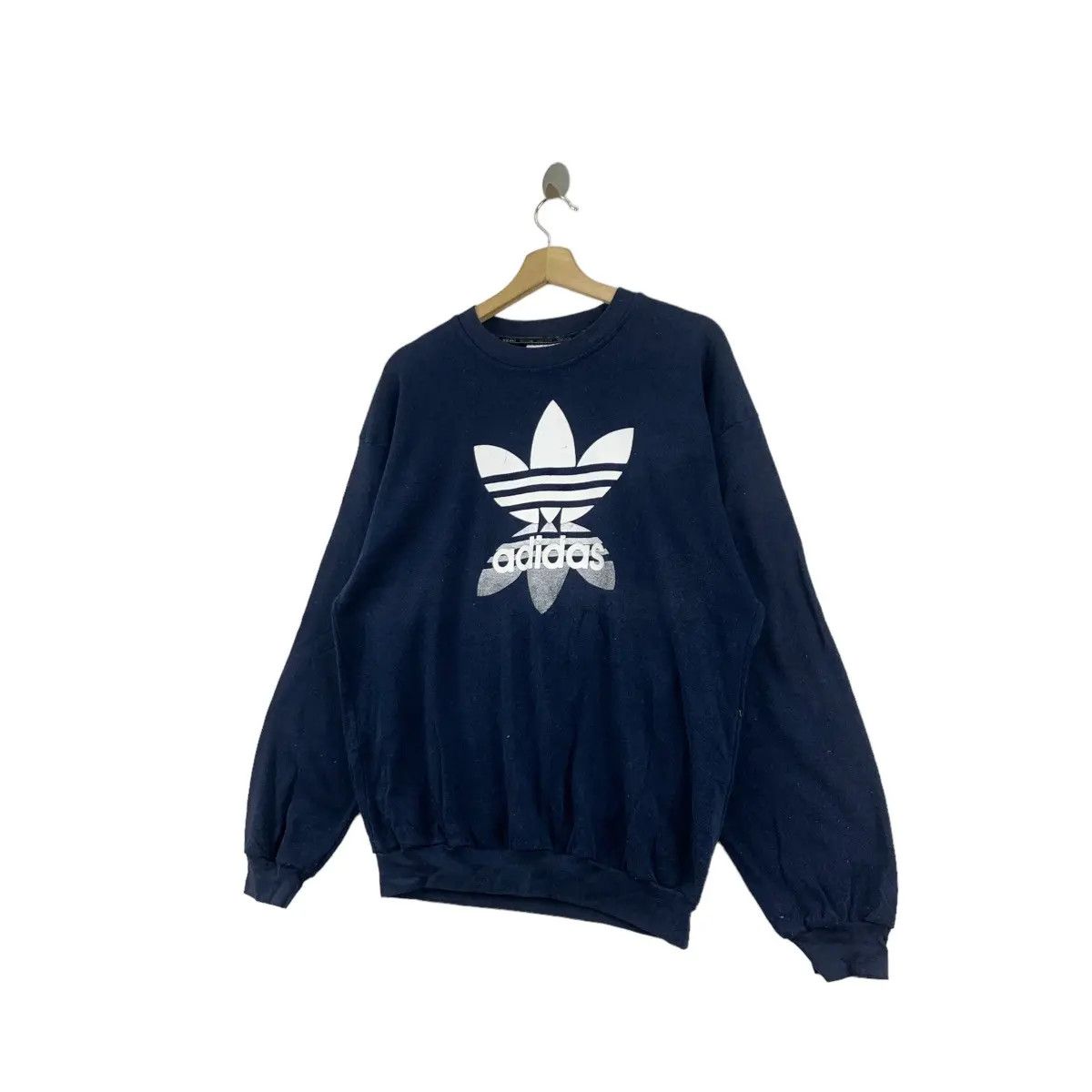 Adidas Vintage 90’ ADIDAS ORIGINALS TREFOIL Shadow Logo Size L / US 10 / IT 46 - 2 Thumbnail