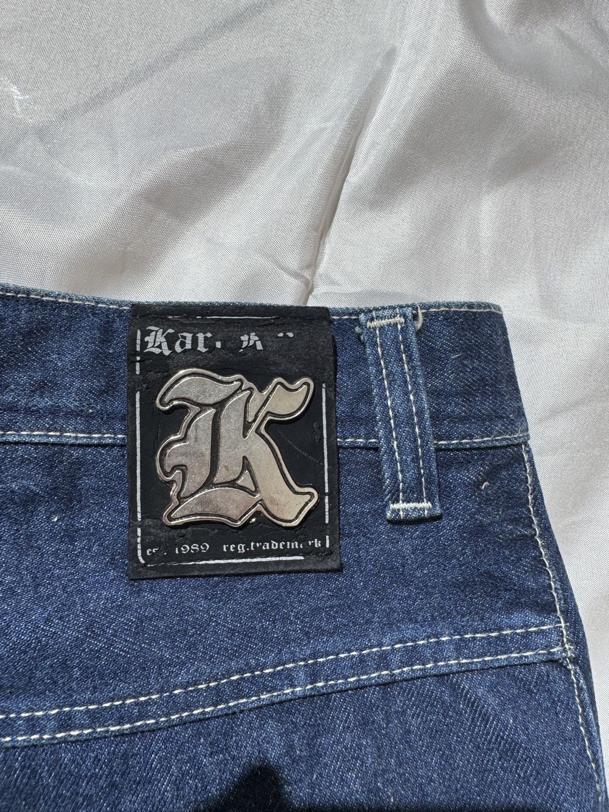 Karl Kani Karl Kani Y2K Carpenter Baggy Vintage Denim Jeans Size US 32 / EU 48 - 13 Thumbnail