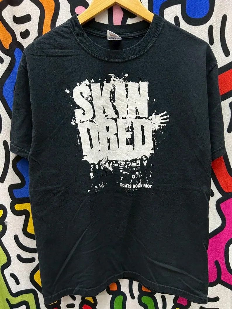 Band Tees Vintage 2000s Skindred Band tshirt size M Size US M / EU 48-50 / 2 - 2 Thumbnail