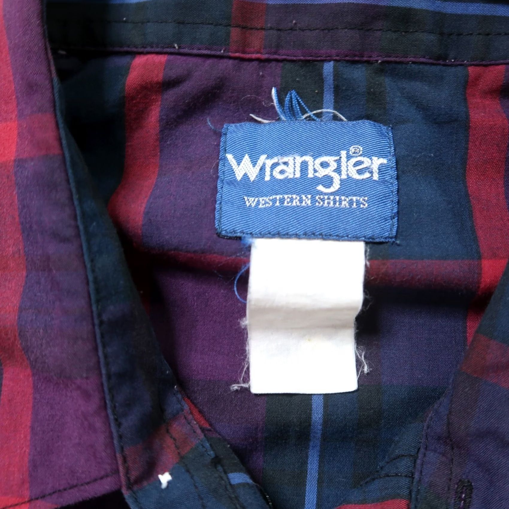 Wrangler VINTAGE Wrangler Snap Button Front Shirt 2XL Mens Plaid Western Cowboy Shirt Size US XXL / EU 58 / 5 - 5 Thumbnail