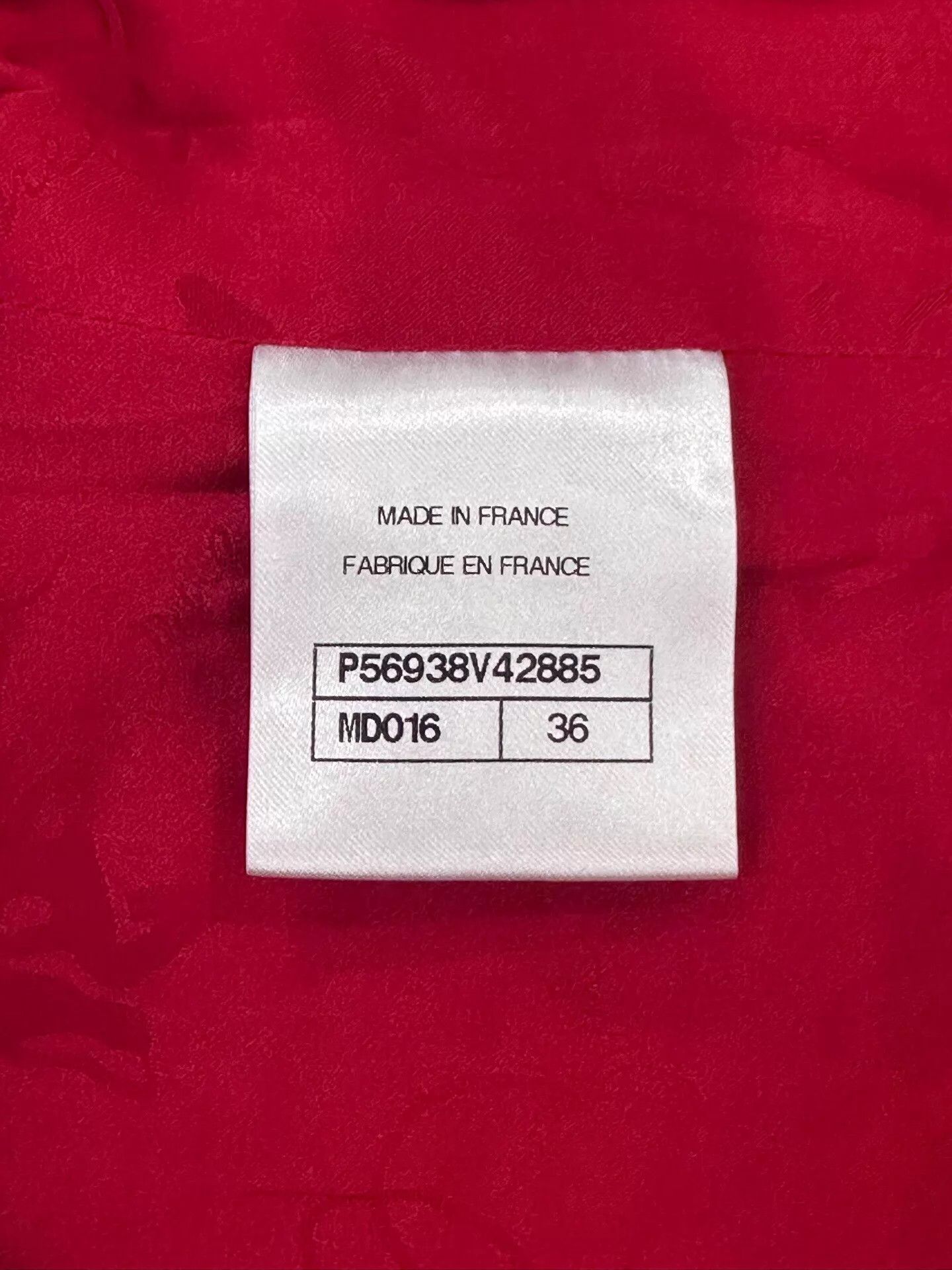 Chanel Chanel Metro Series Red Tweed Wool Overcoat GD Size 36 Size XS / US 0-2 / IT 36-38 - 7 Thumbnail