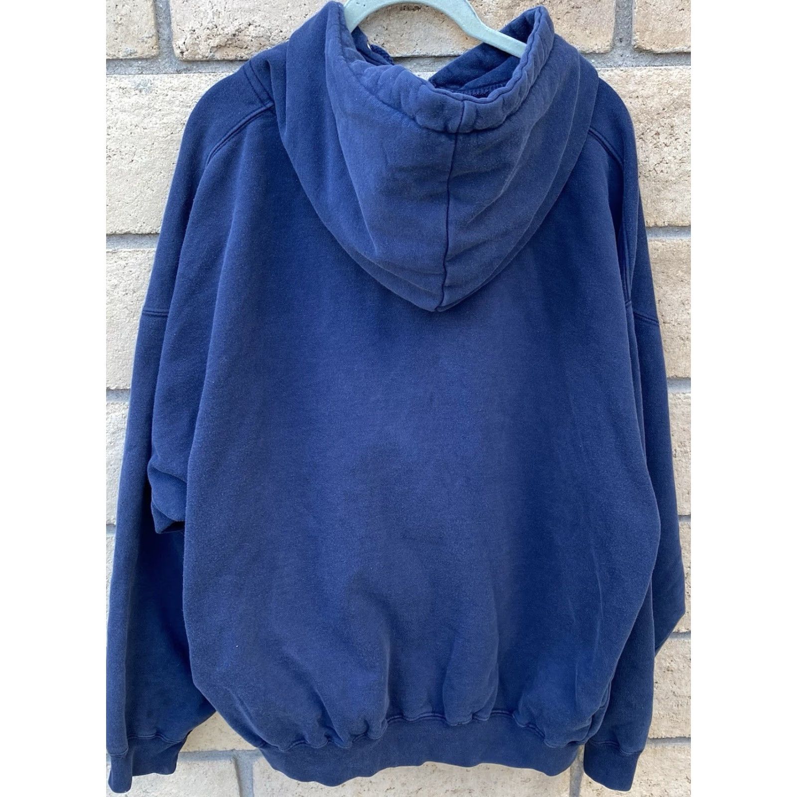 Vintage VINTAGE Gear For Sports Whitman College Hoodie Sweatshirt Navy Blue 2XL Mens Pullover Hooded Graphic Print Pockets Size US XXL / EU 58 / 5 - 6 Thumbnail