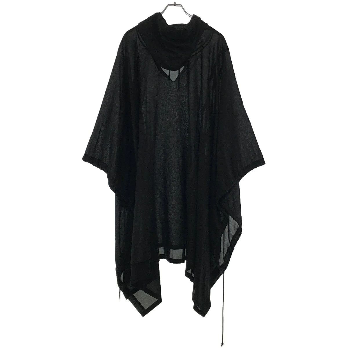 Yohji Yamamoto Yohji Yamamoto Femme 16SS Cotton Hooded Cloak Coat Size US S / EU 44-46 / 1 - 2 Thumbnail