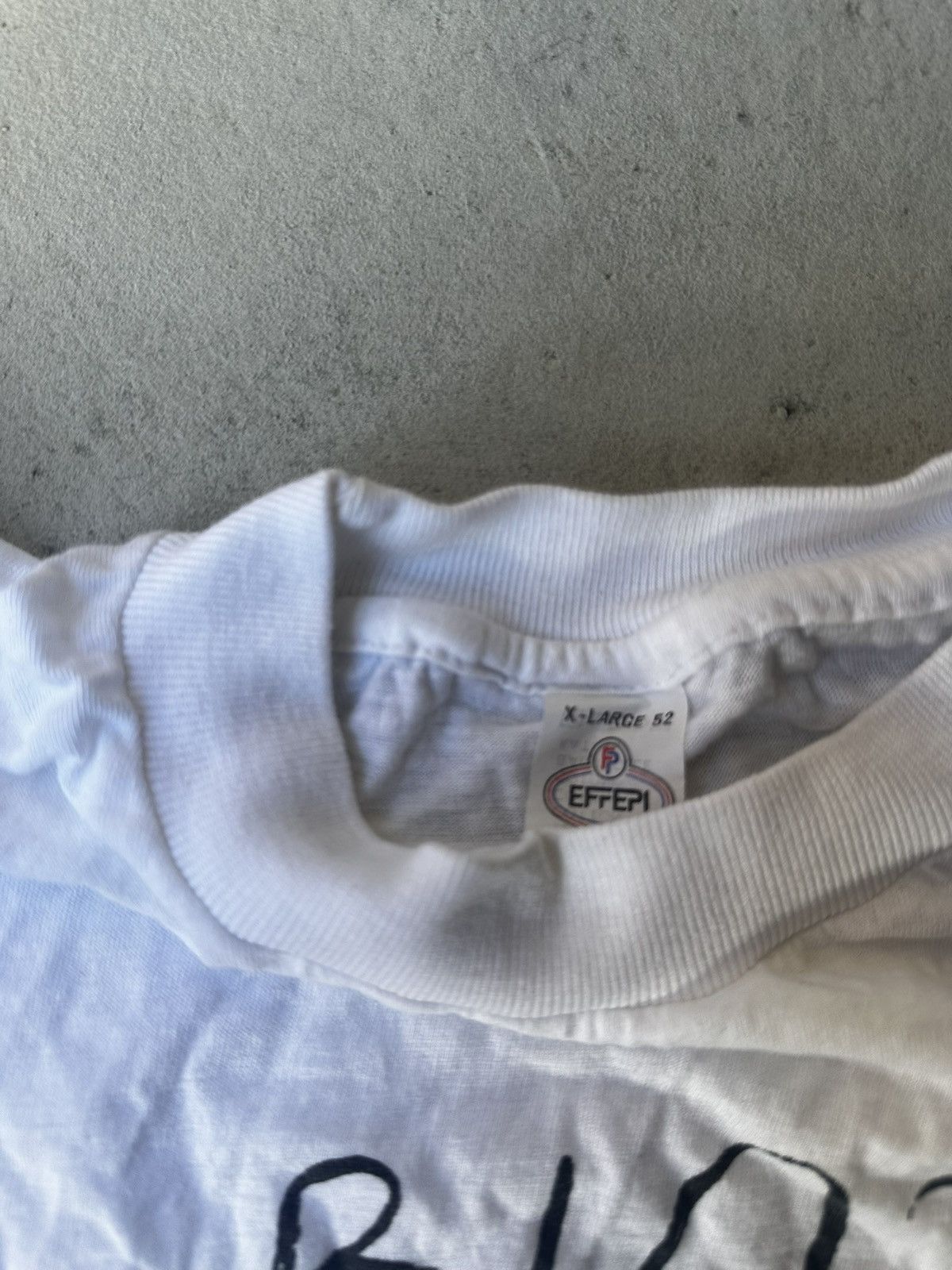 Vintage FRENCH VINTAGE TEE single stitch Size US M / EU 48-50 / 2 - 3 Thumbnail