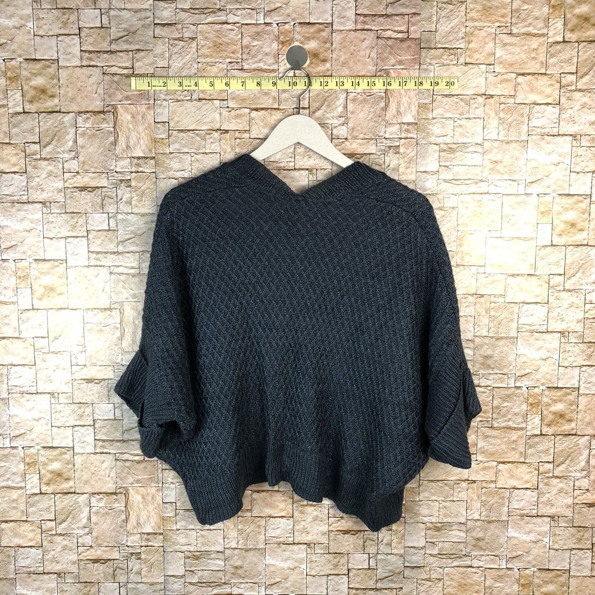 Homespun Knitwear × Japanese Brand Vevs Dark Blue Knitwear cardigan #A1087 Size L / US 10 / IT 46 - 11 Thumbnail