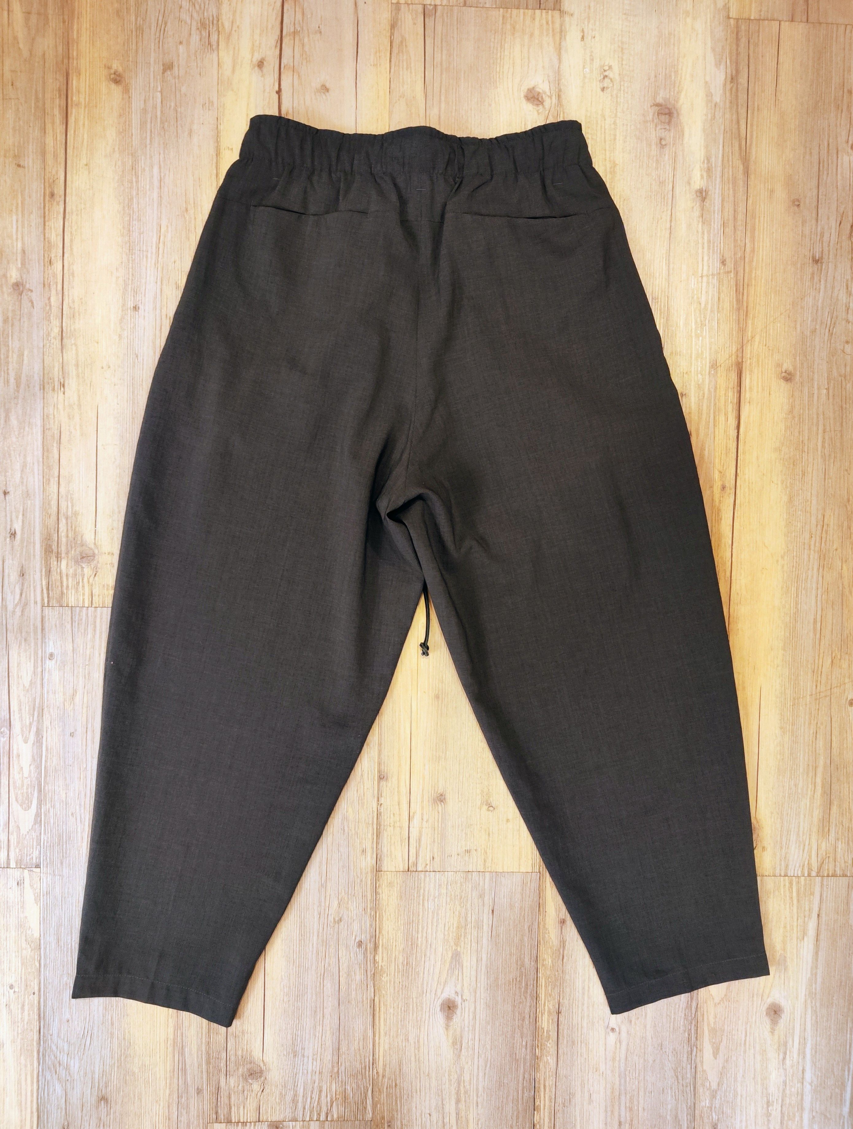 Kazuyuki Kumagai Attachment Wide trousers.Like Yohji Yamamoto or Sacai Size US 32 / EU 48 - 4 Thumbnail