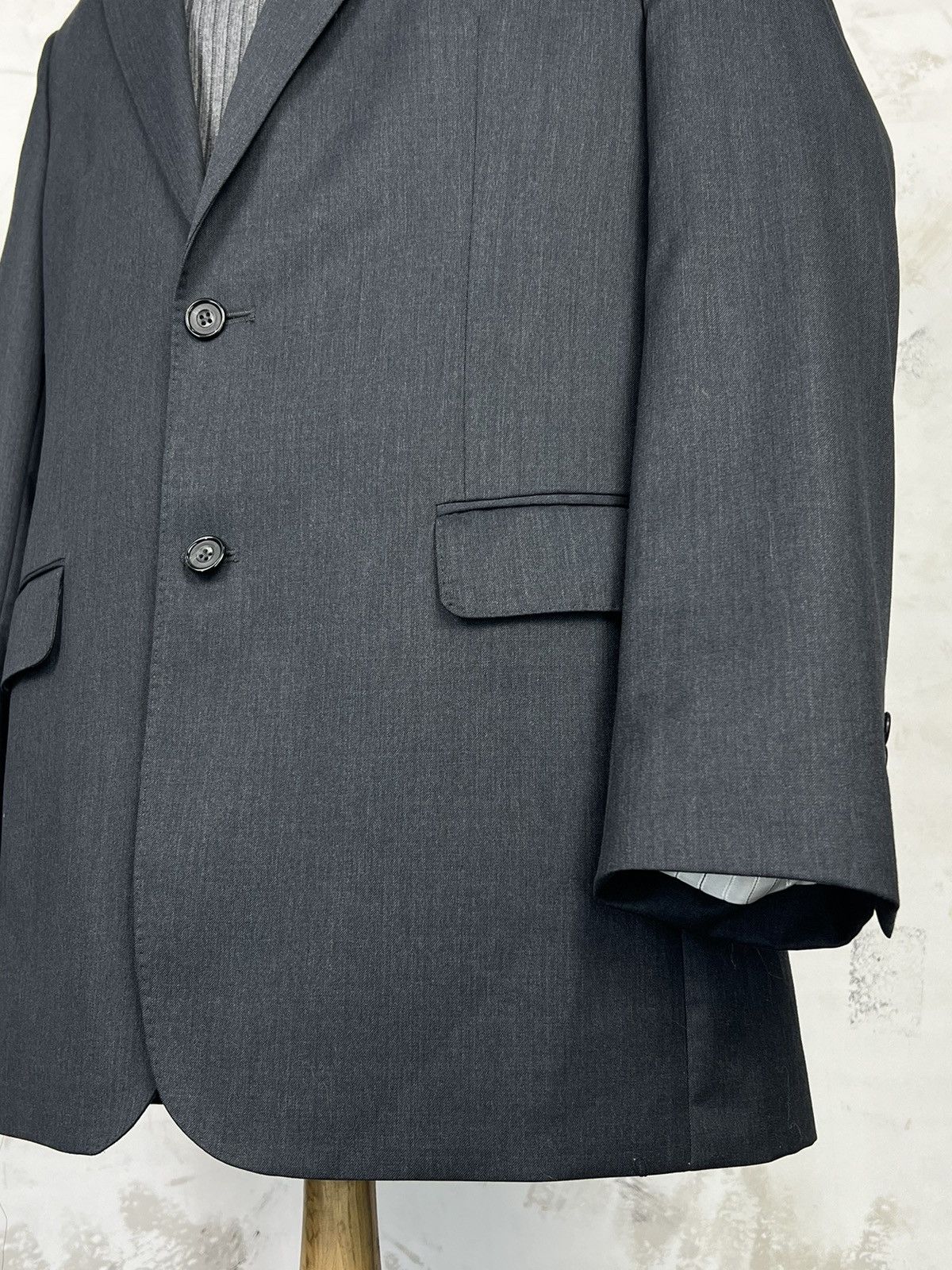Vintage Vintage Paul Costelloe Wool Cashmere Suit Size M - L Size 44R - 3 Thumbnail