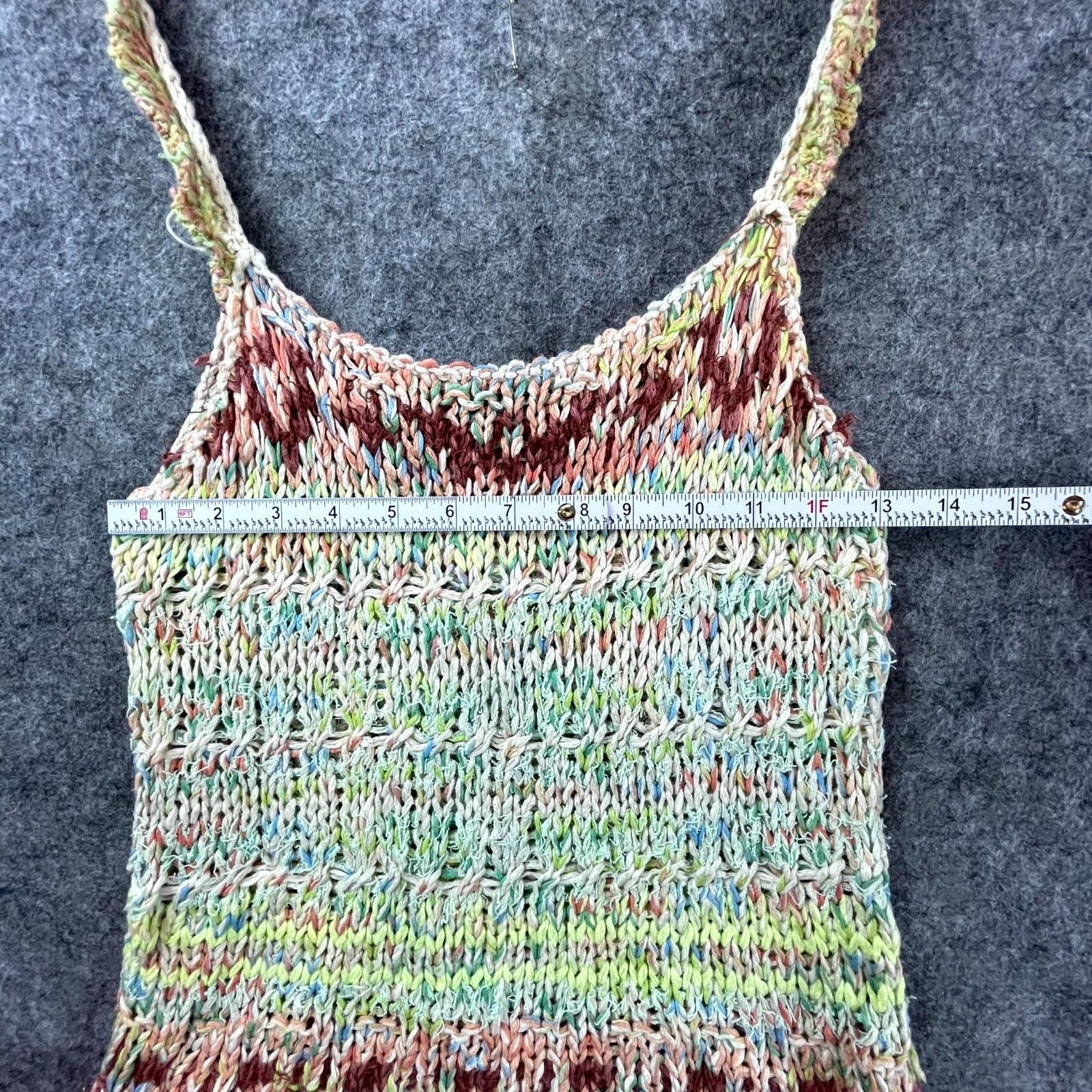 Free People Free People Palmetto Tank Womens Small Crochet Candied Dream Size S / US 4 / IT 40 - 4 Thumbnail