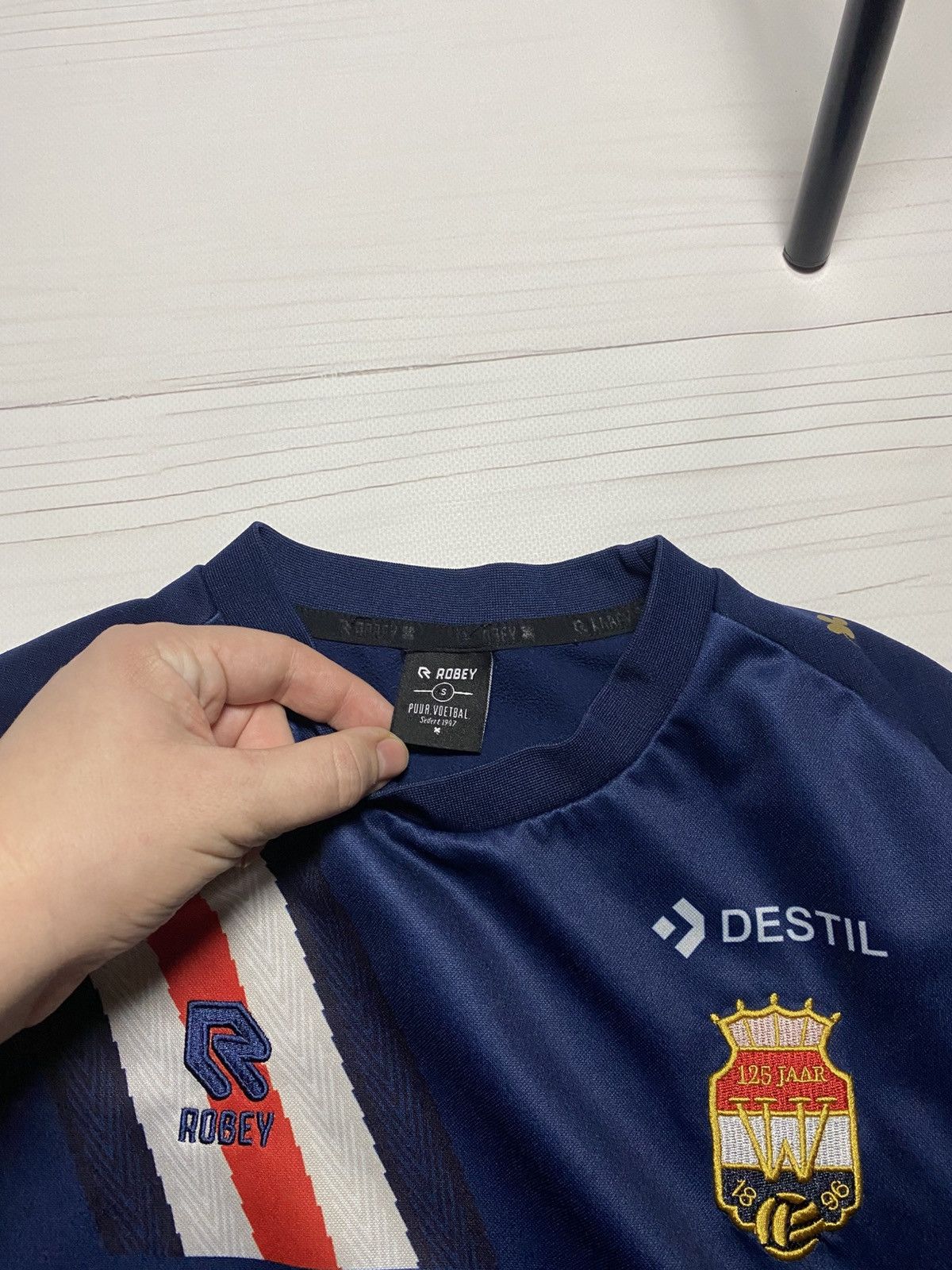 Vintage Robey Willem II 2021/22 training soccer football jersey Size US S / EU 44-46 / 1 - 3 Thumbnail